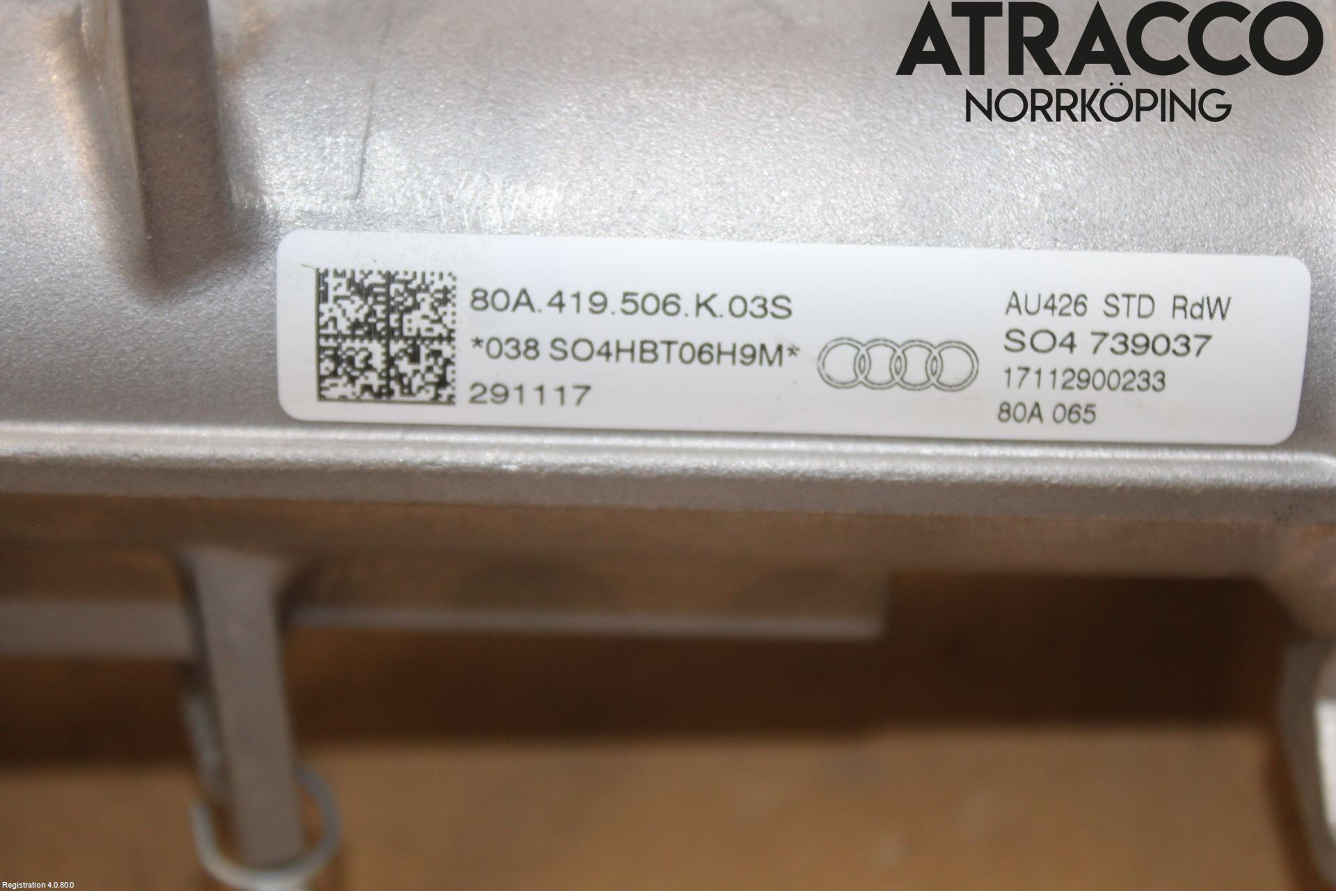 Audi Q5/SQ5 17- Rattaxelagg Justerbart