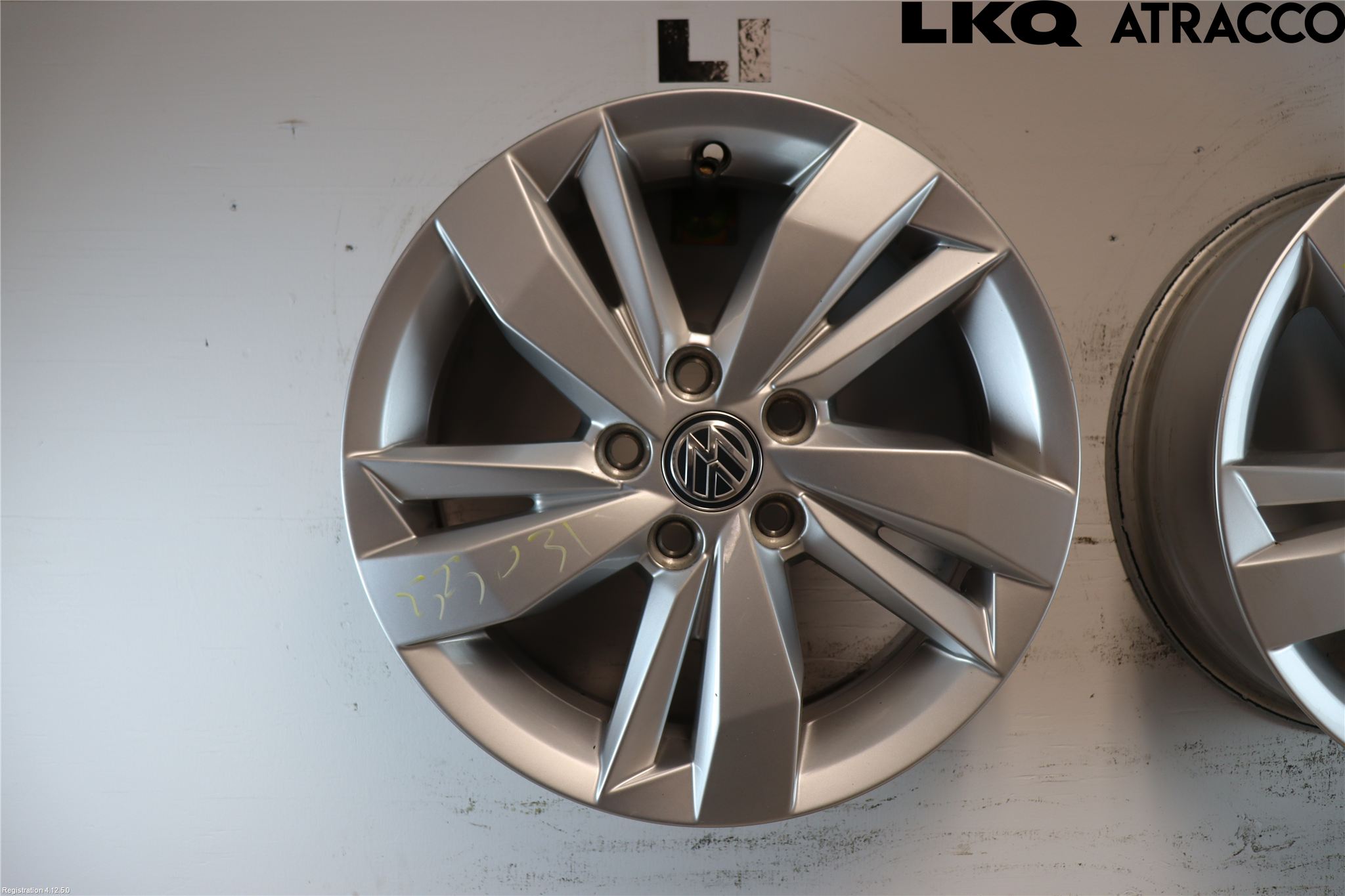 Volkswagen VW POLO VI 18->> Fälgsats Aluminium