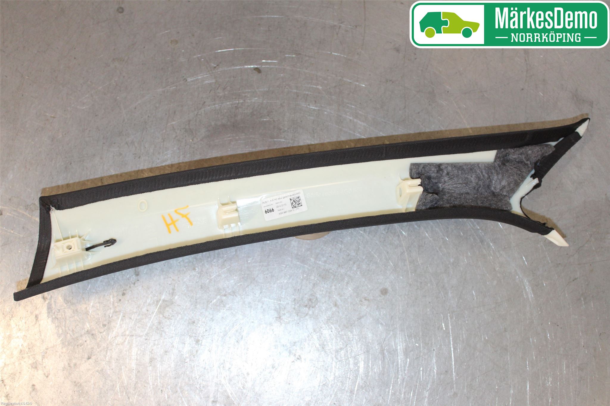 Audi A6/S6 4G 11-18 Inr Plastd A-B-C Stolpe