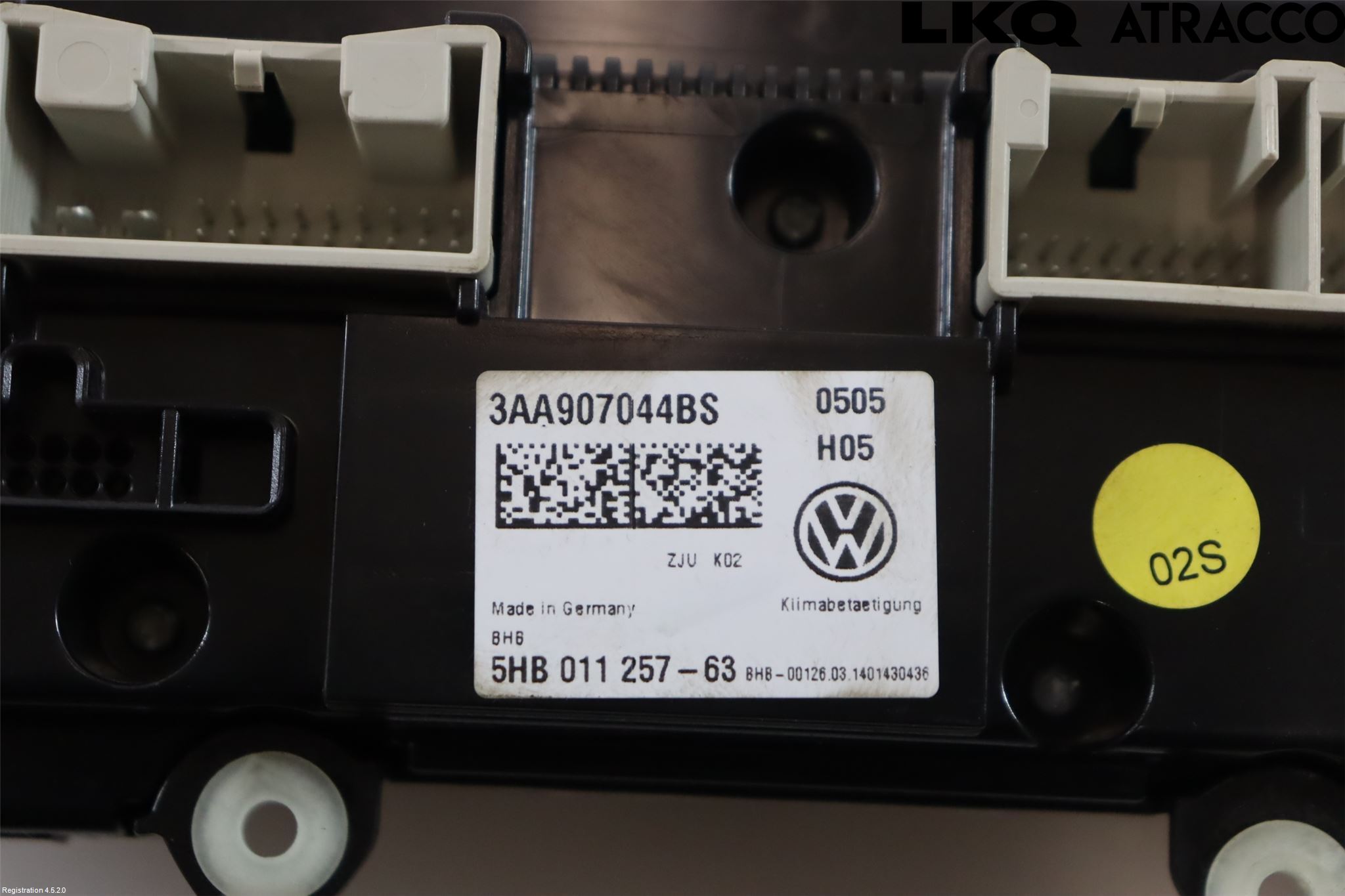 Volkswagen VW PASSAT 11-14 Värmereglage