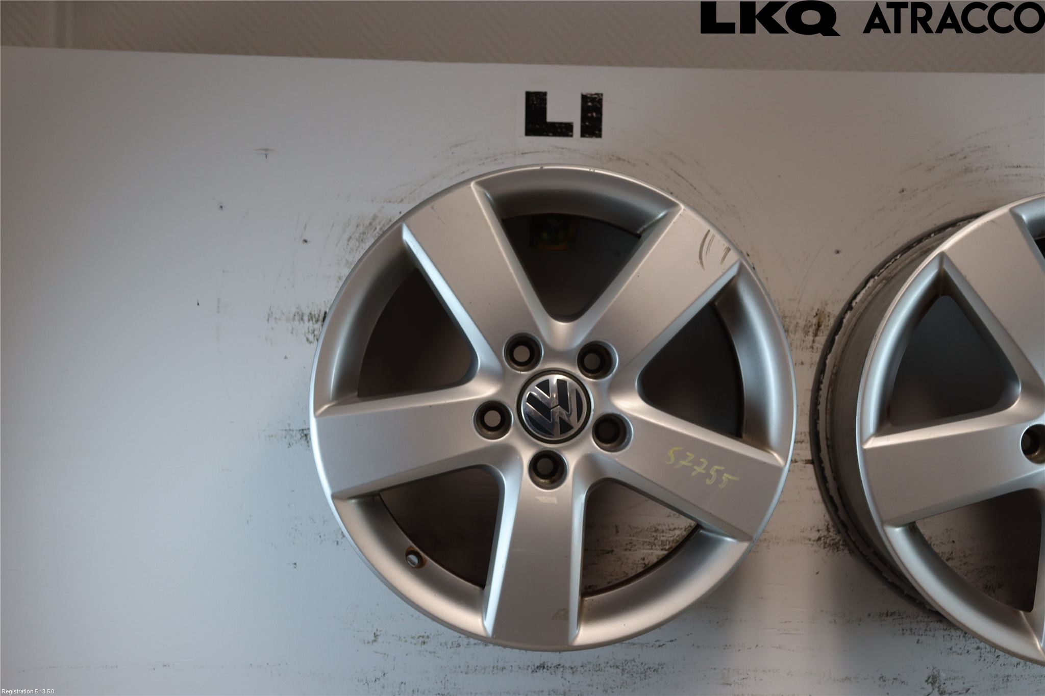 Volkswagen VW GOLF V 04-09 Fälgsats Aluminium