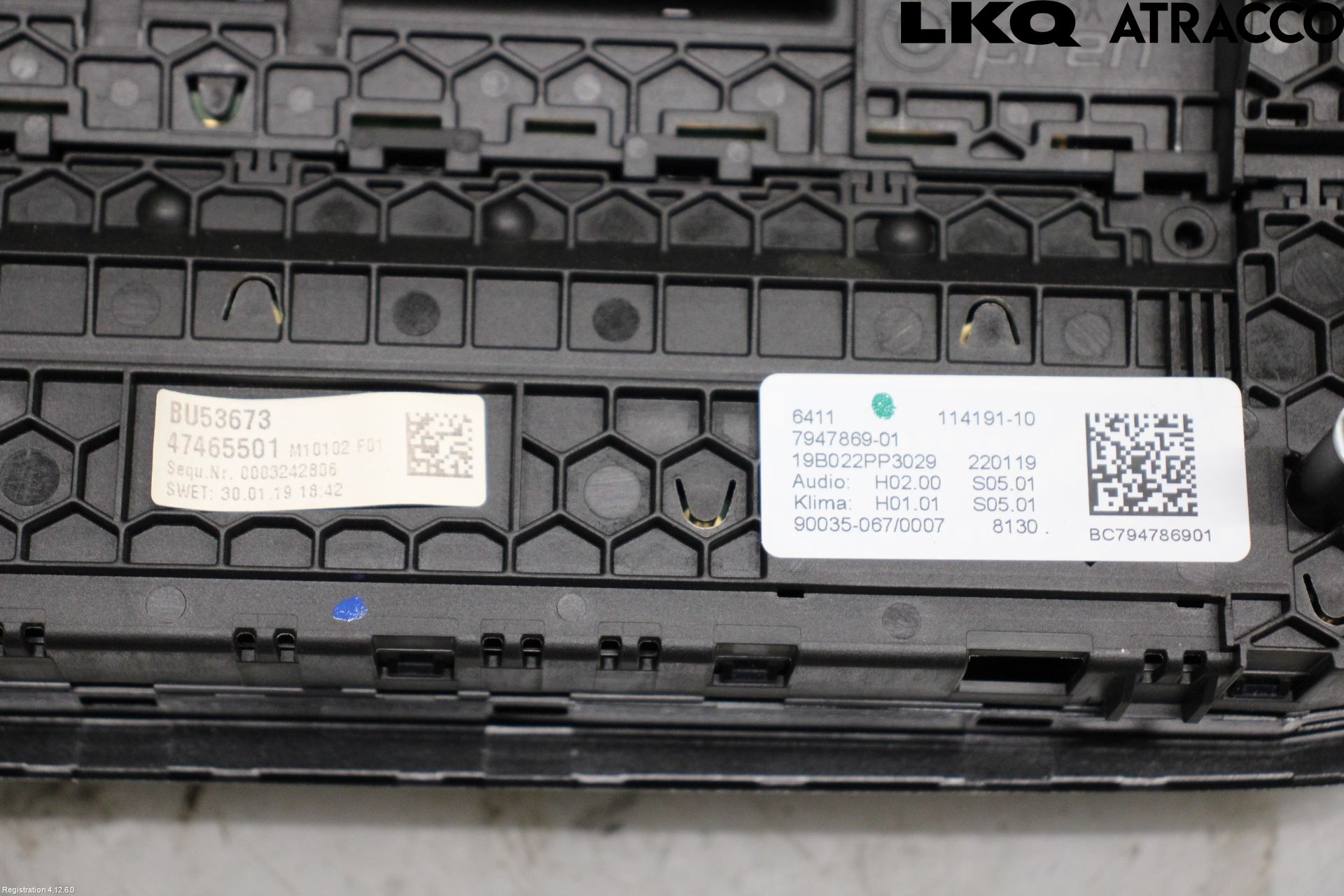 BMW 5 G30/G31/F90 17-23 Ac Styrenhet Ac Manöveren