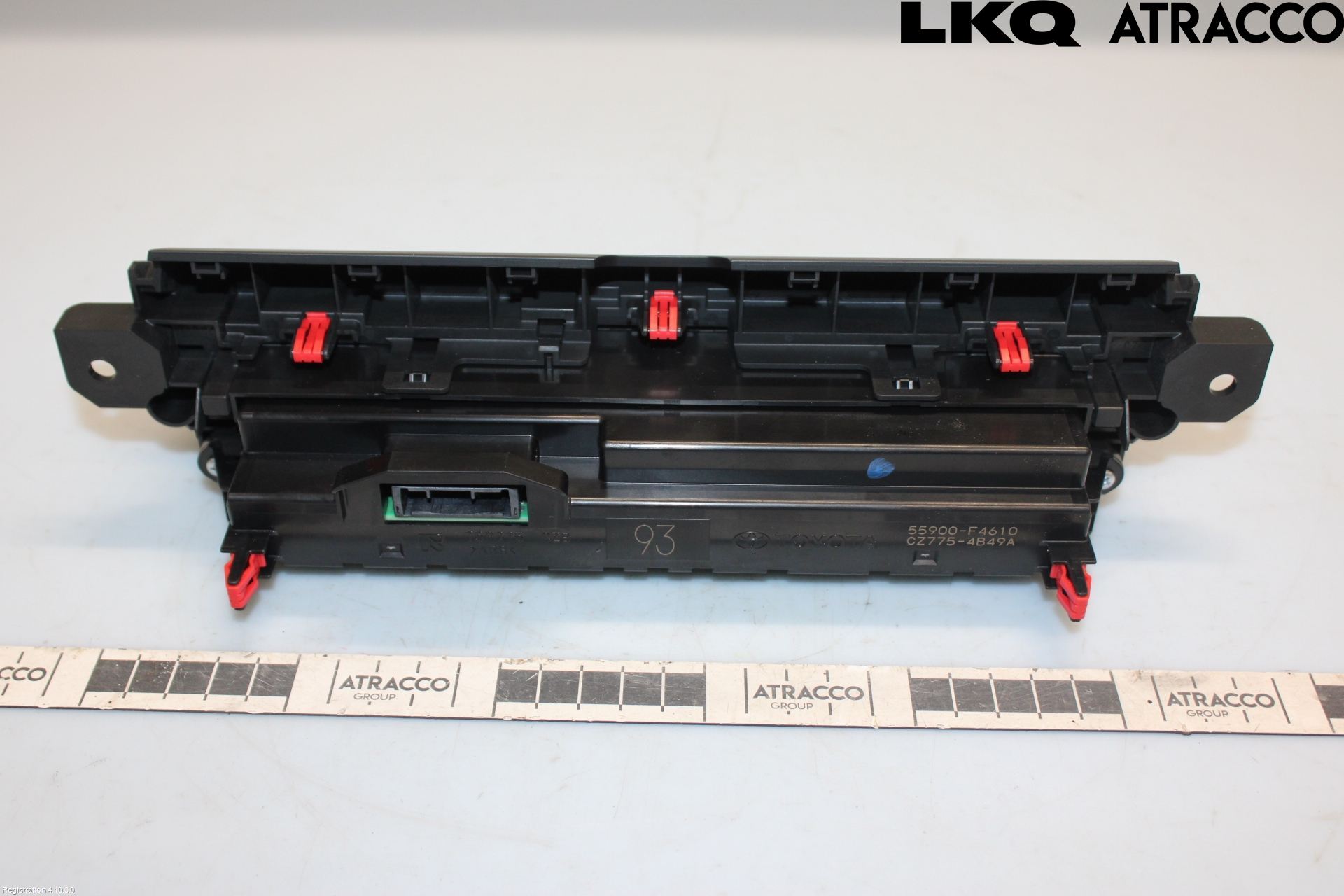 Toyota C-HR 24- Värmereglage