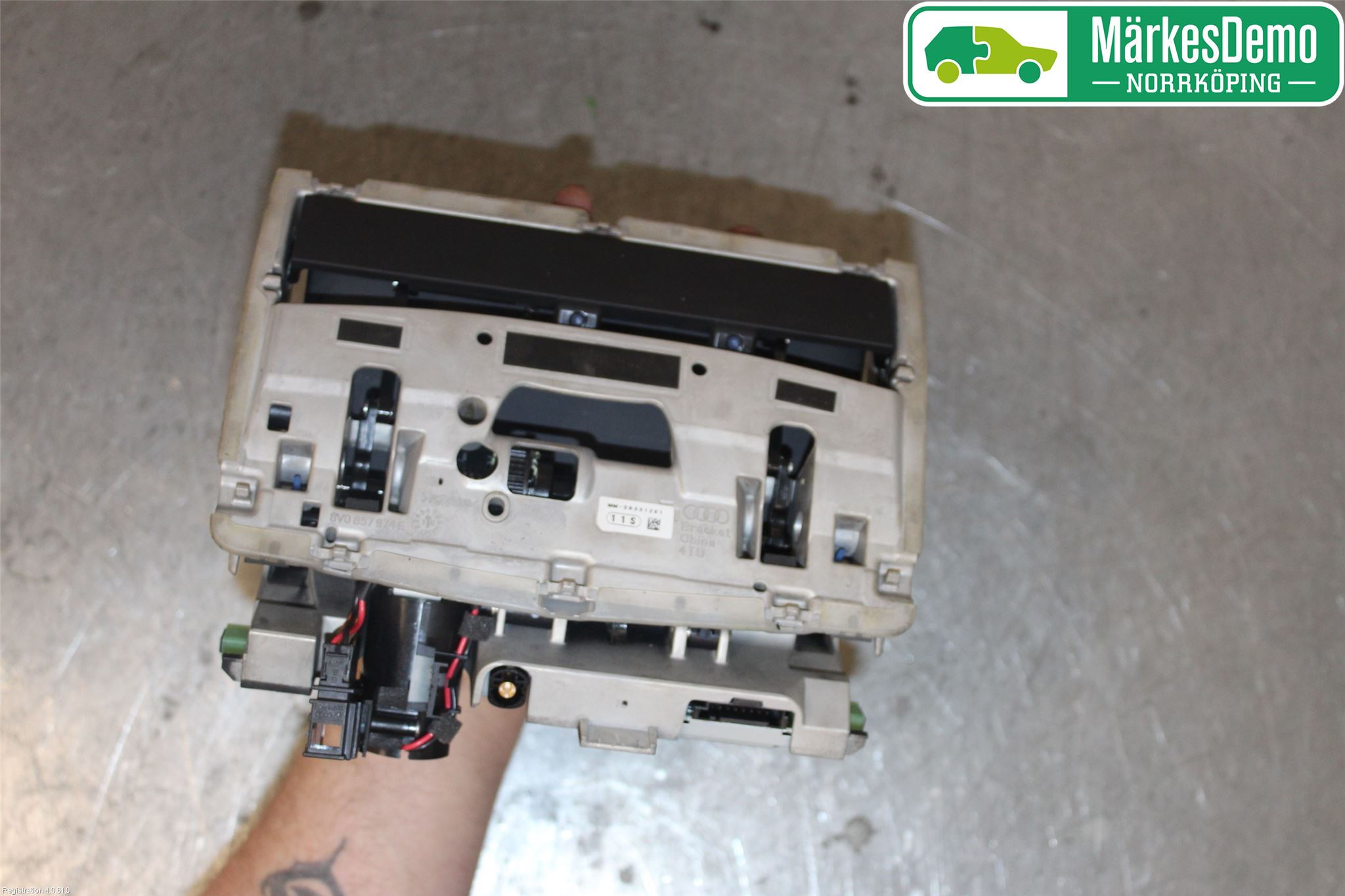 Audi A3/S3 8V 13-20 Bildskärm