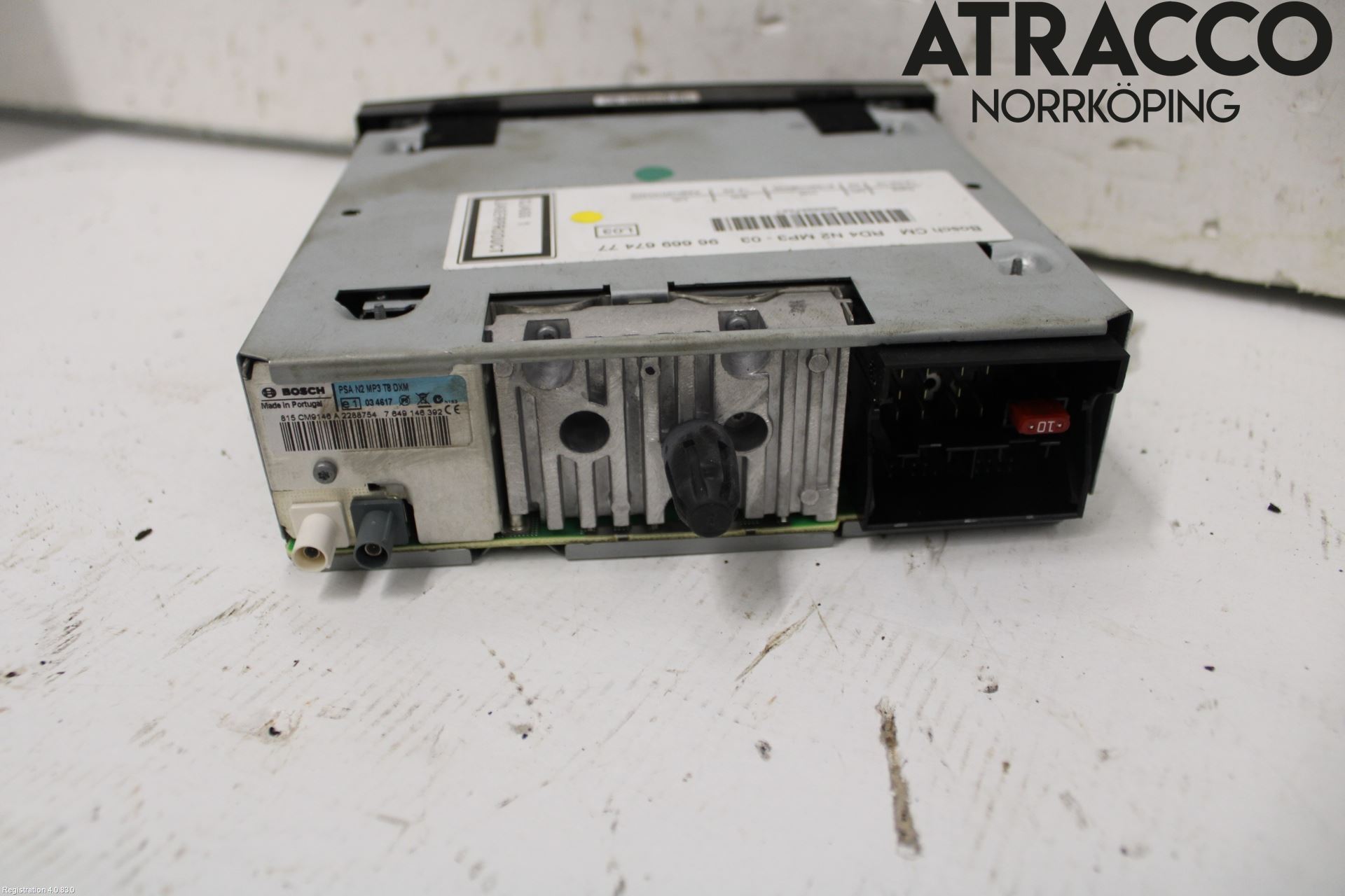 Peugeot 5008 10-16 Cd Radio - Multimediapanel