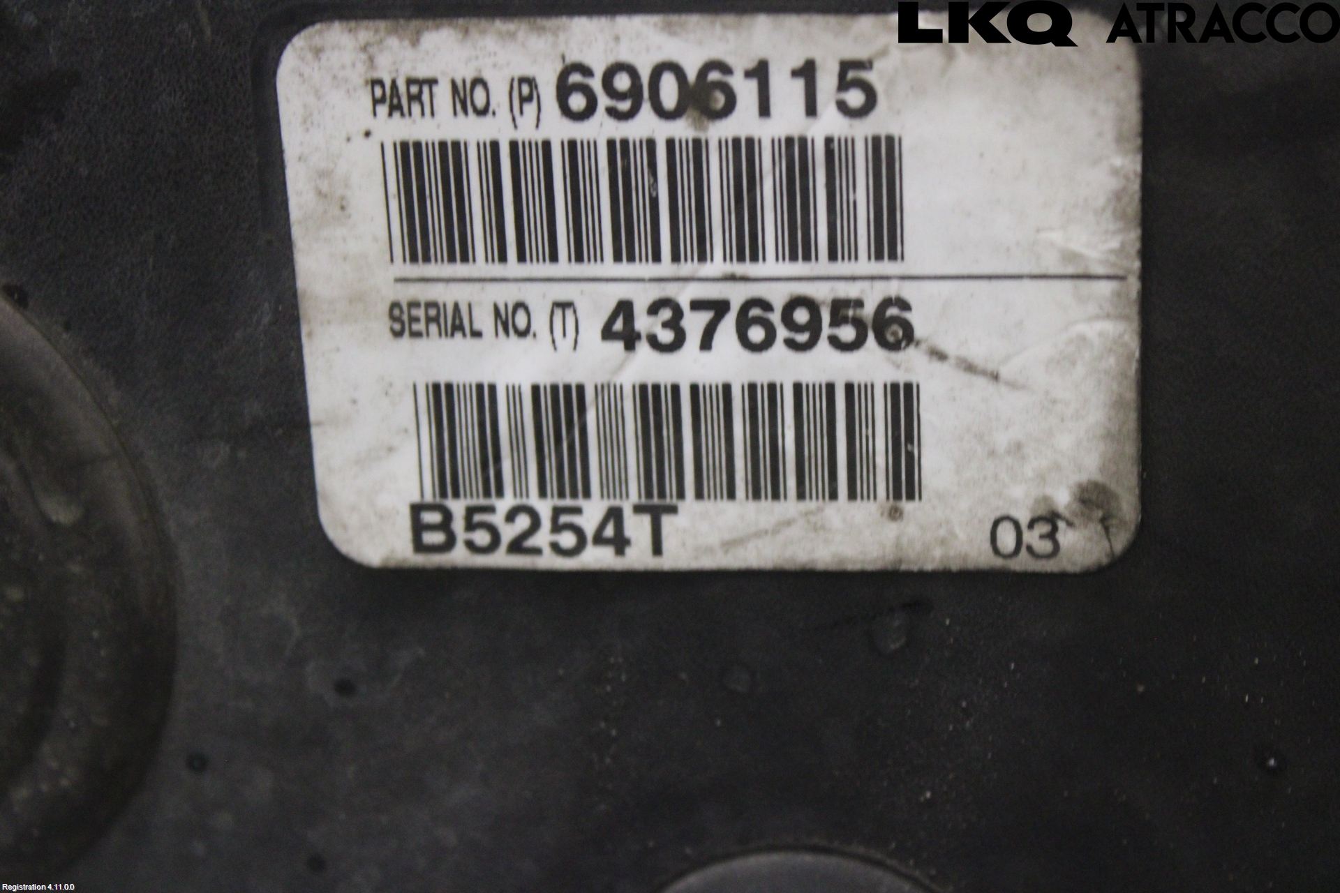 Volvo V70 08-13 Motor Bensin