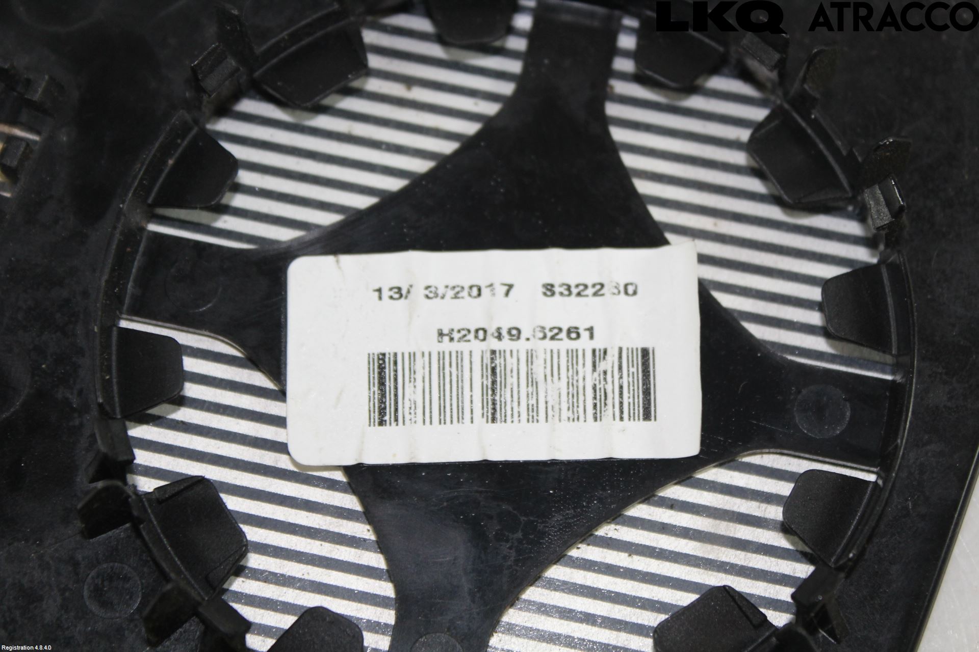 Toyota AURIS 13-19 Spegelglas Vä