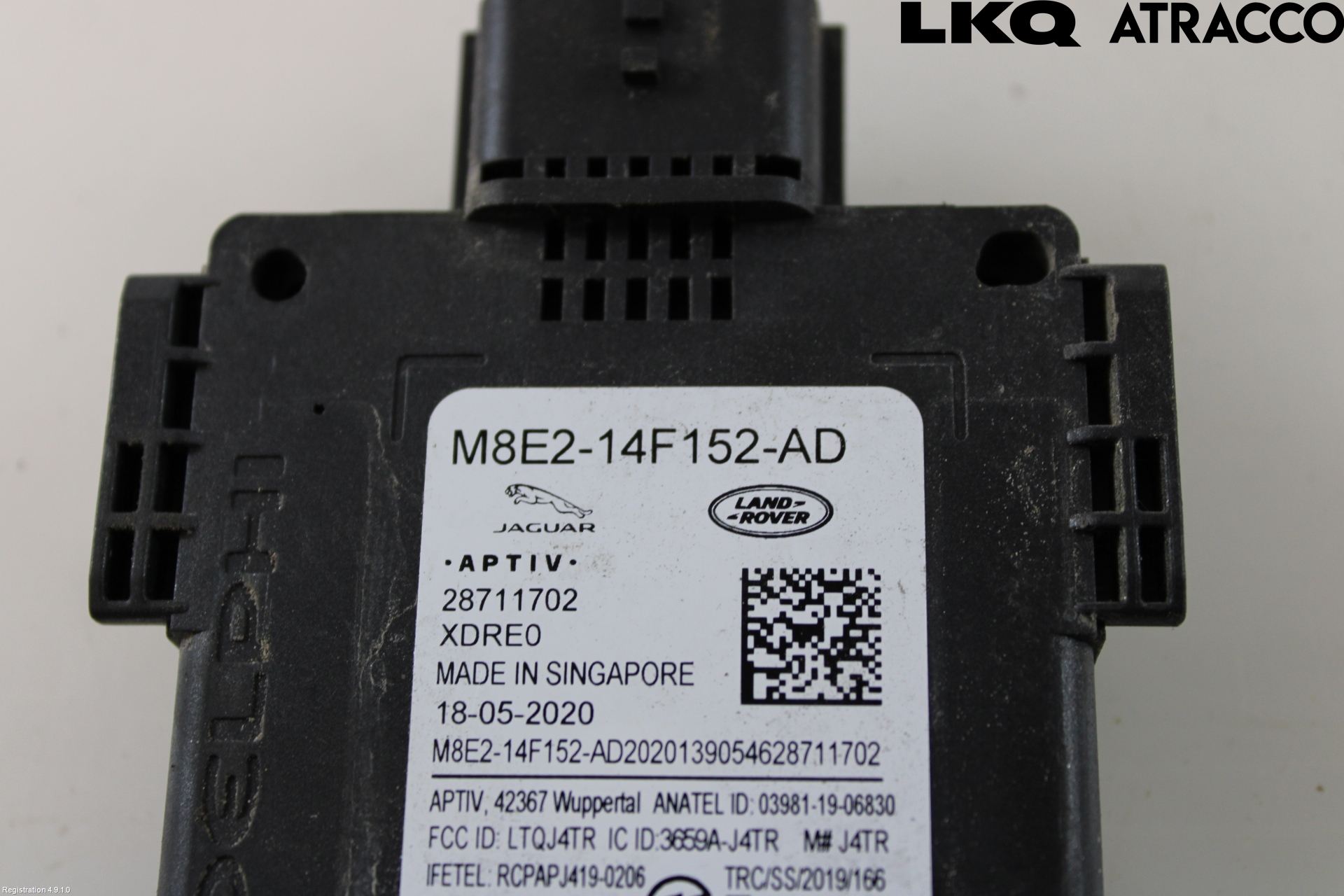 Jaguar I-PACE 18- Sensor Aktivt Kollisionsskydd