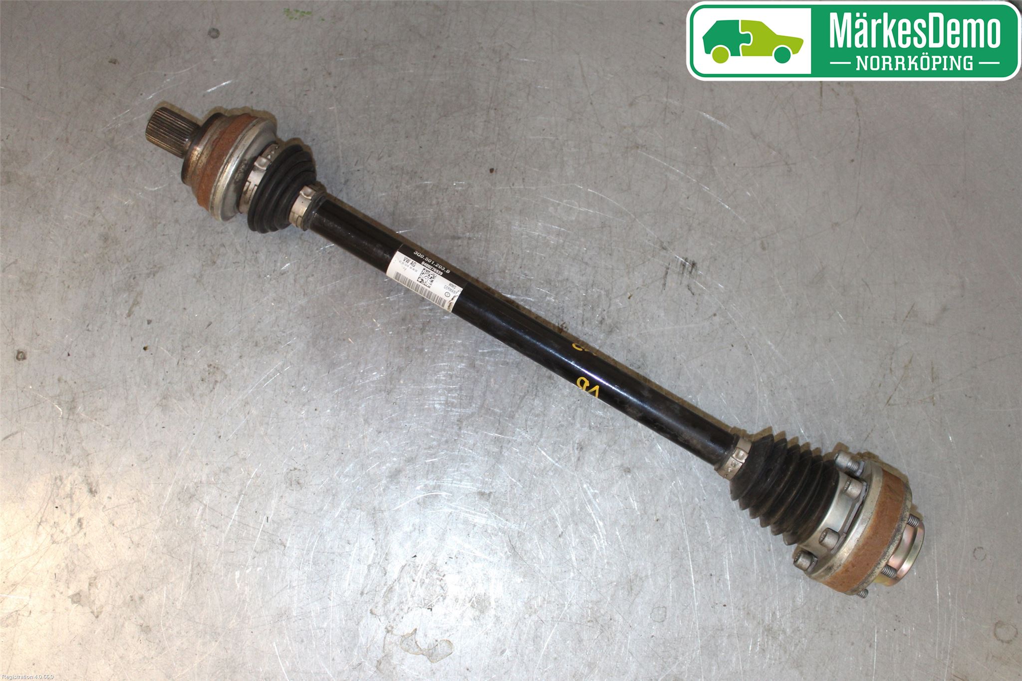 Skoda KODIAQ 17-24 Drivaxel Bak Vänster