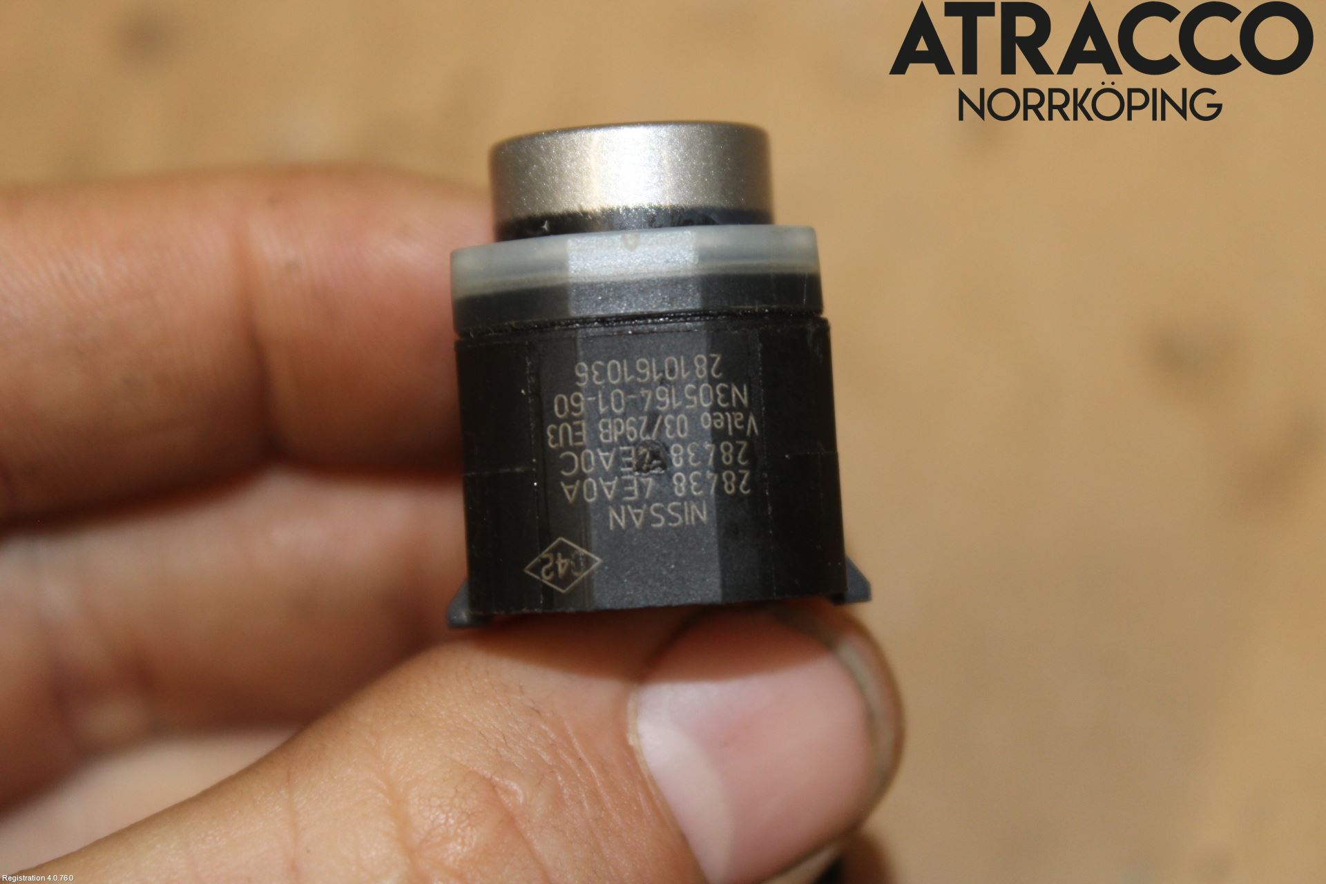 Nissan QASHQAI 14-17 Parkeringshjälp Frontsensor