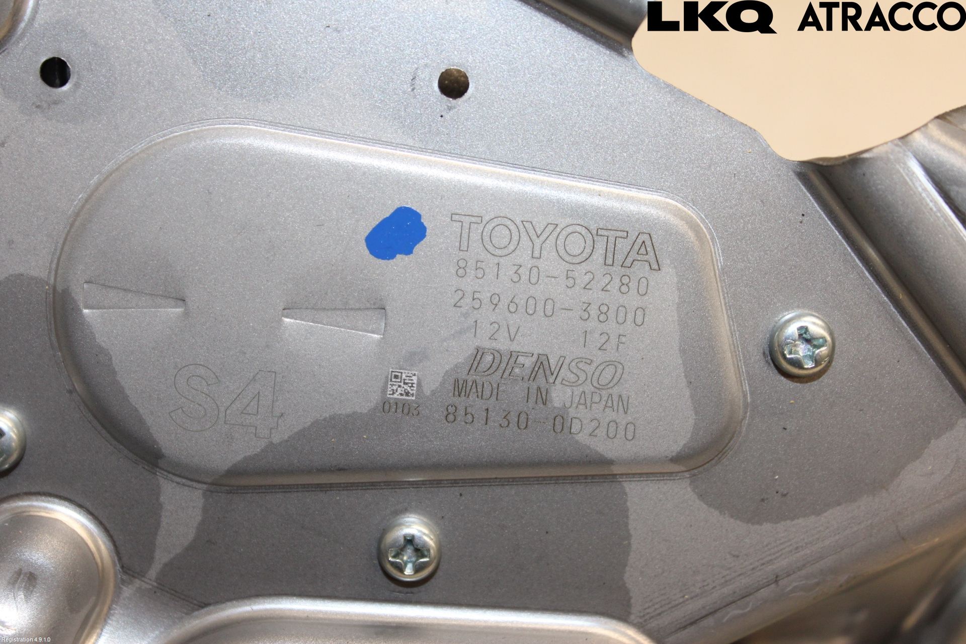 Toyota YARIS CROSS XP21 21- Torkarmotor Baklucka