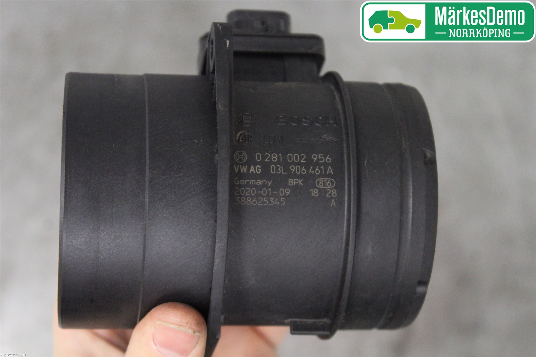 Audi A4/S4 B9 20- Injluftmassamätare