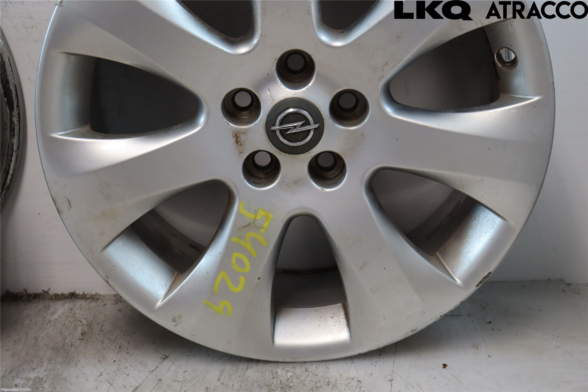 Opel ASTRA J 10-15 Fälgsats Aluminium