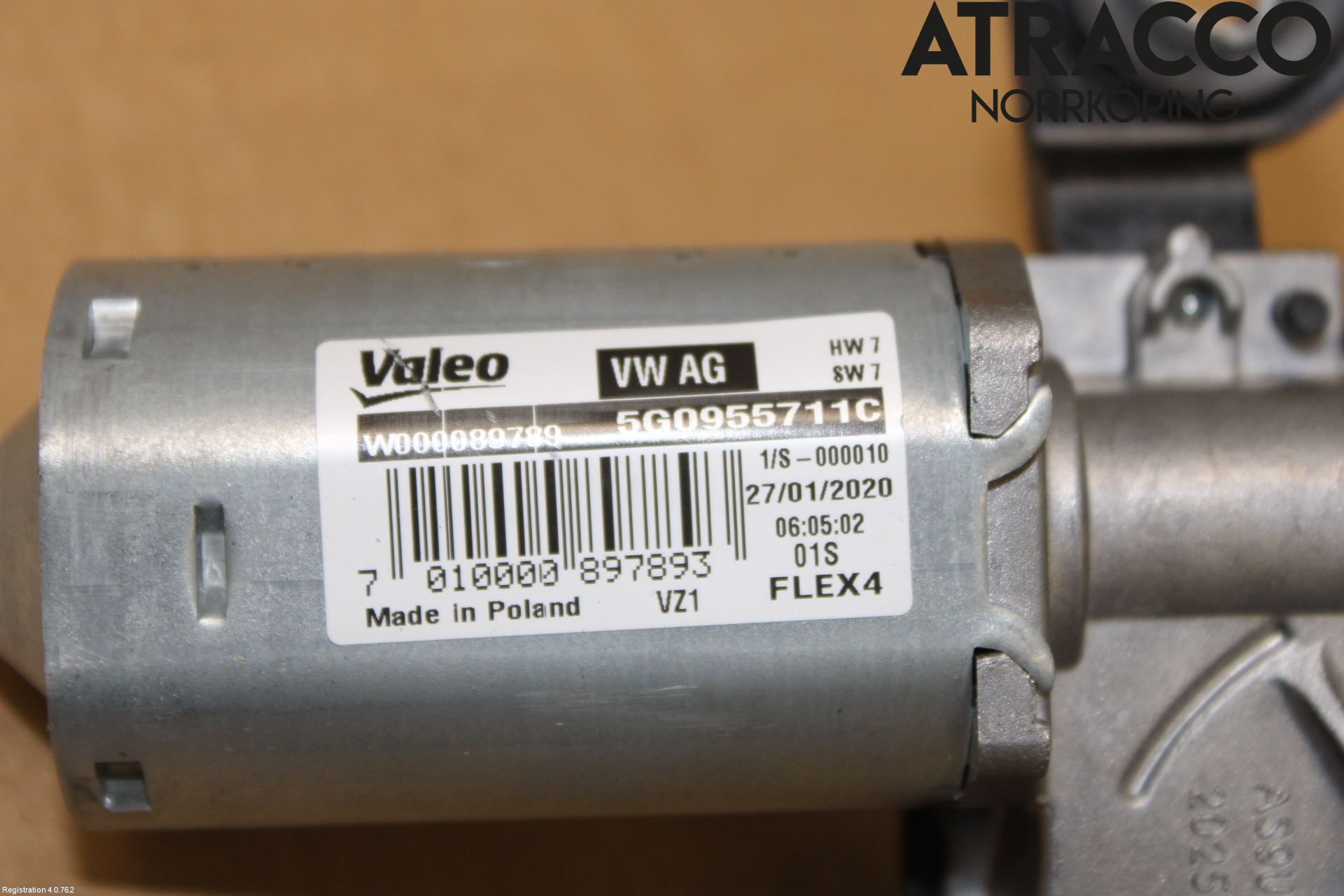Seat IBIZA V 17-20 Torkarmotor Baklucka