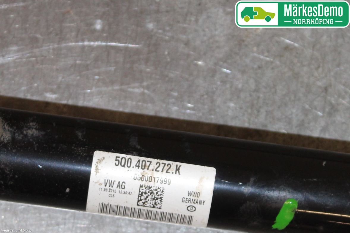 Audi A3/S3 8V 13-20 Drivaxel Fram Höger