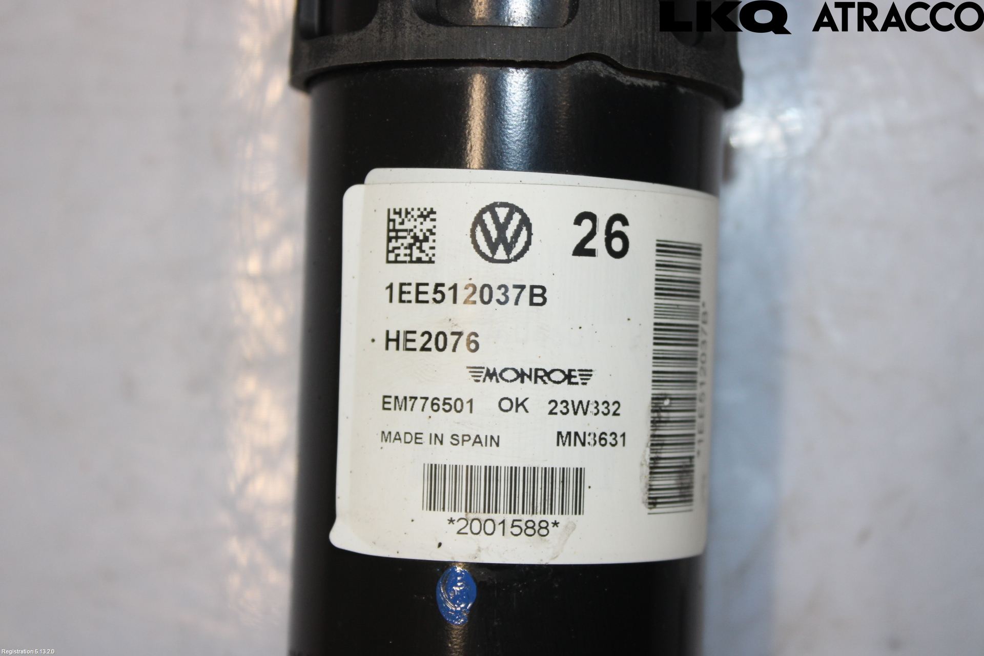 Volkswagen VW ID.7/TOURER 24- Stötdämpare Bak