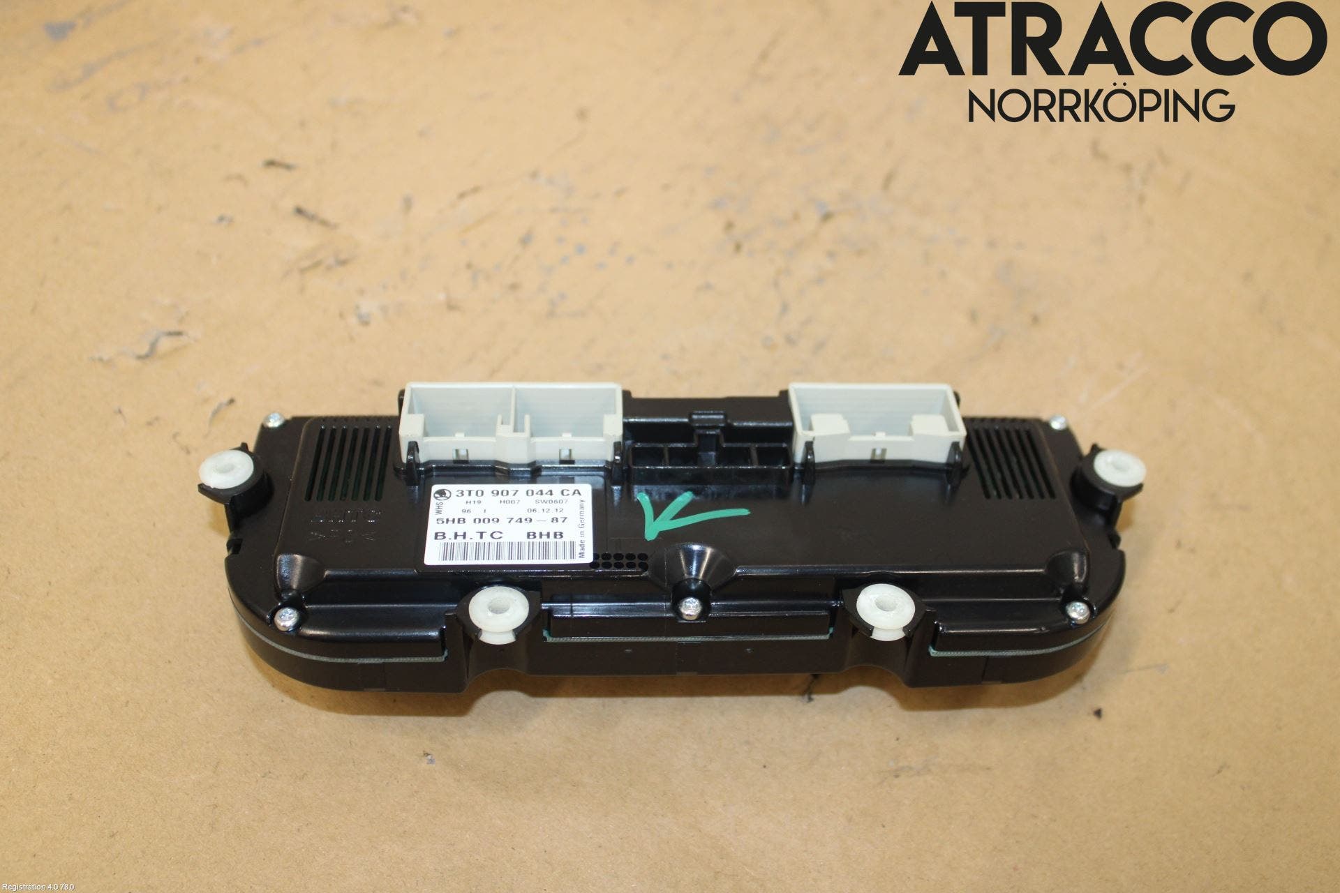 Skoda OCTAVIA (1Z) 05-13 Värmereglage