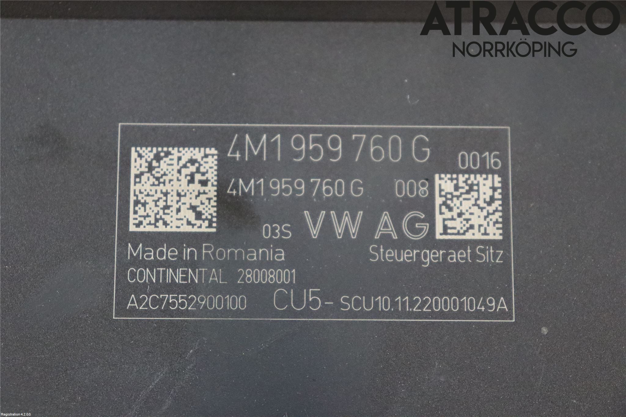 Audi Q7/SQ7 Relä Stolvärme