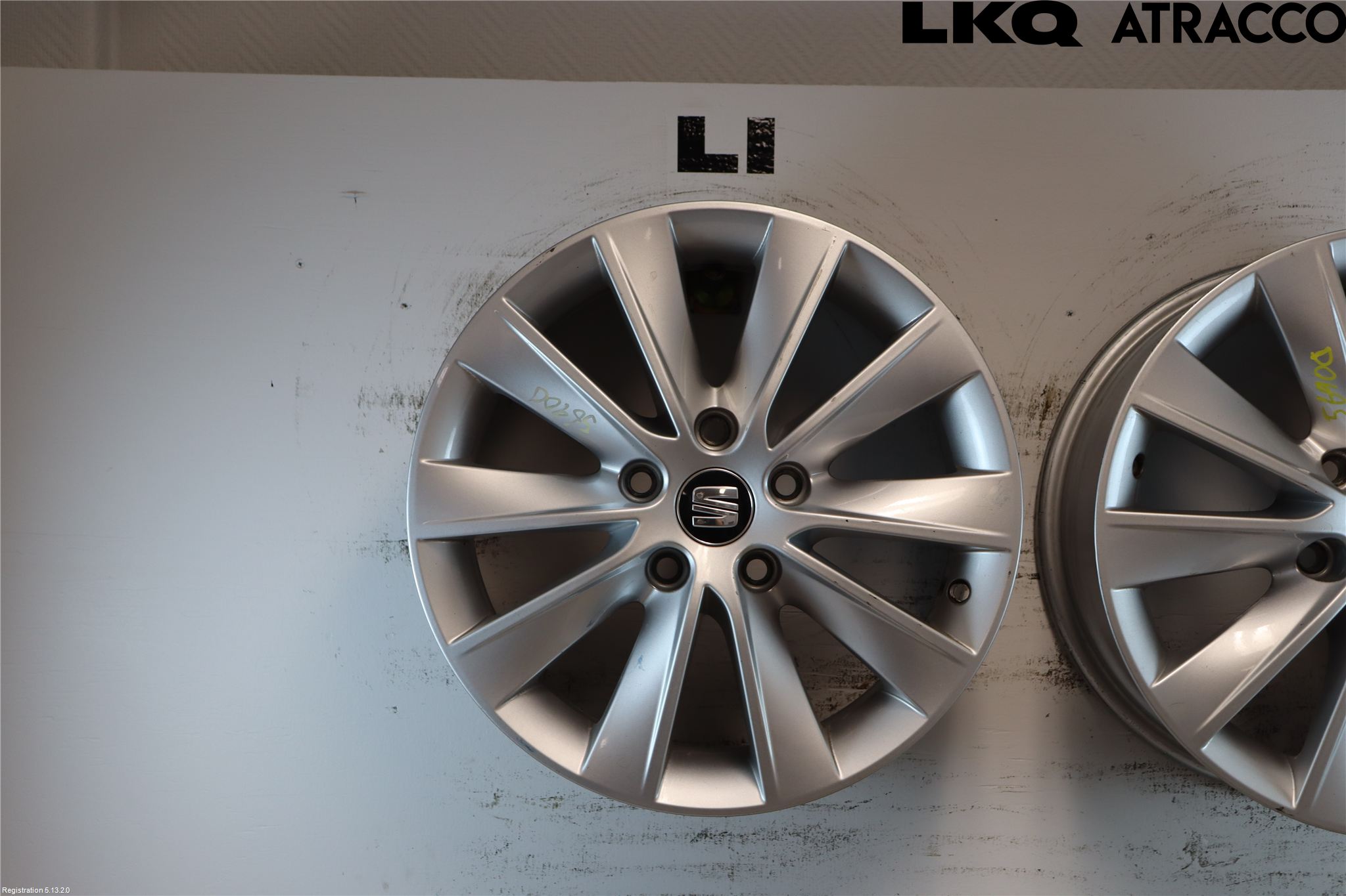 Seat LEON 13-20 Fälgsats Aluminium