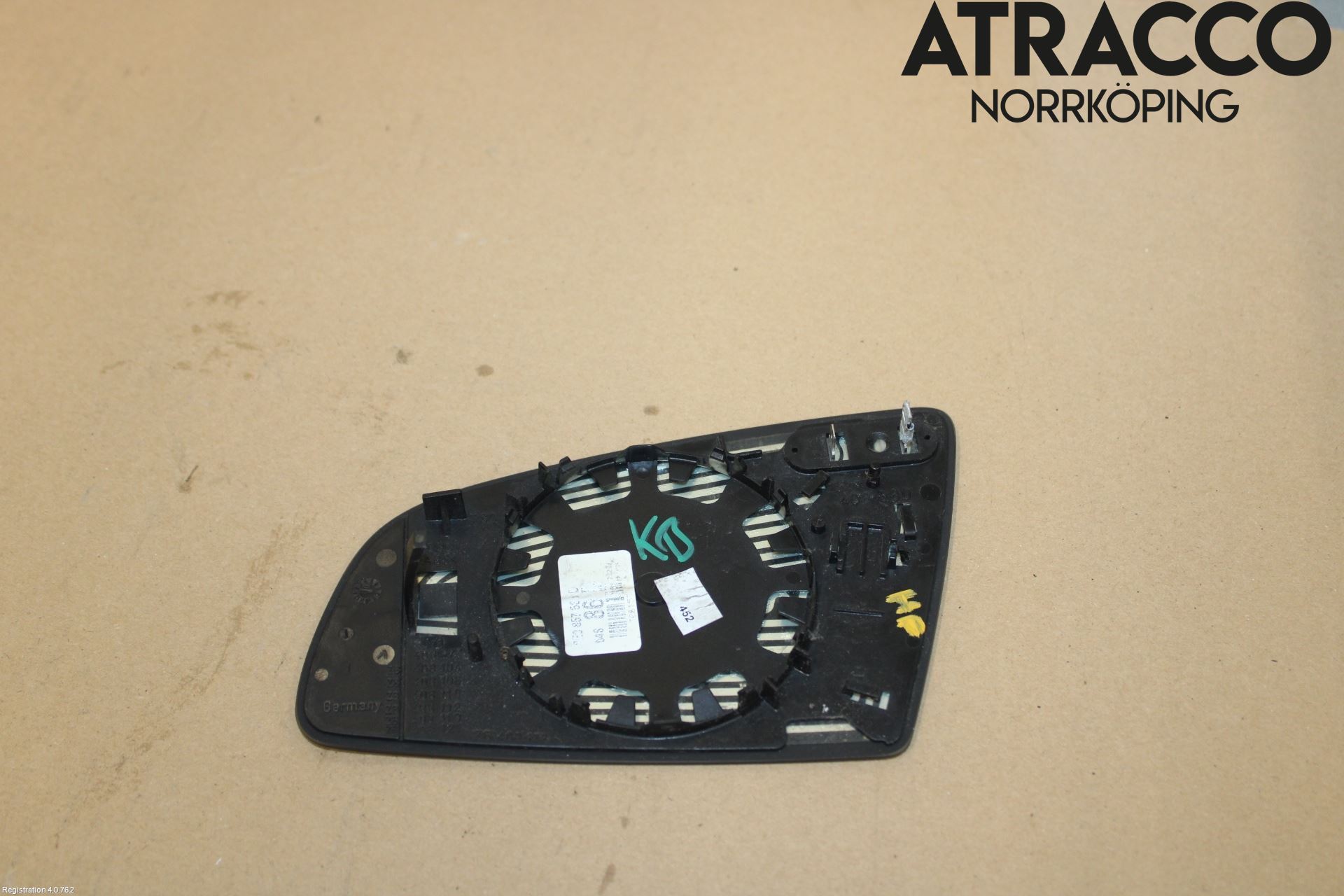 Audi A4/S4 05-07 Spegelglas Hö