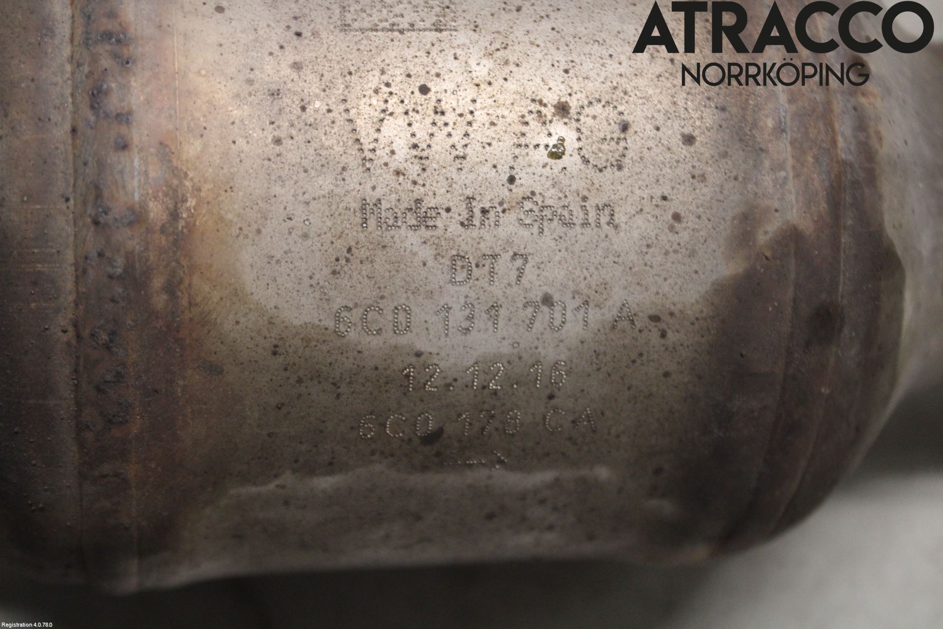 Volkswagen VW POLO 10-17 Katalysator