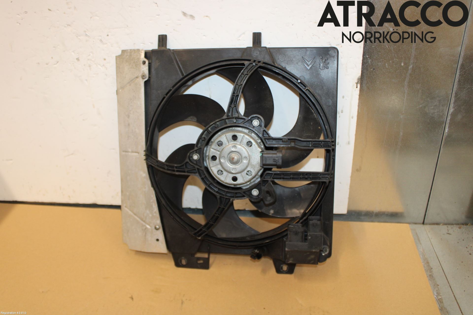 Peugeot 207 Kylfläktkåpa