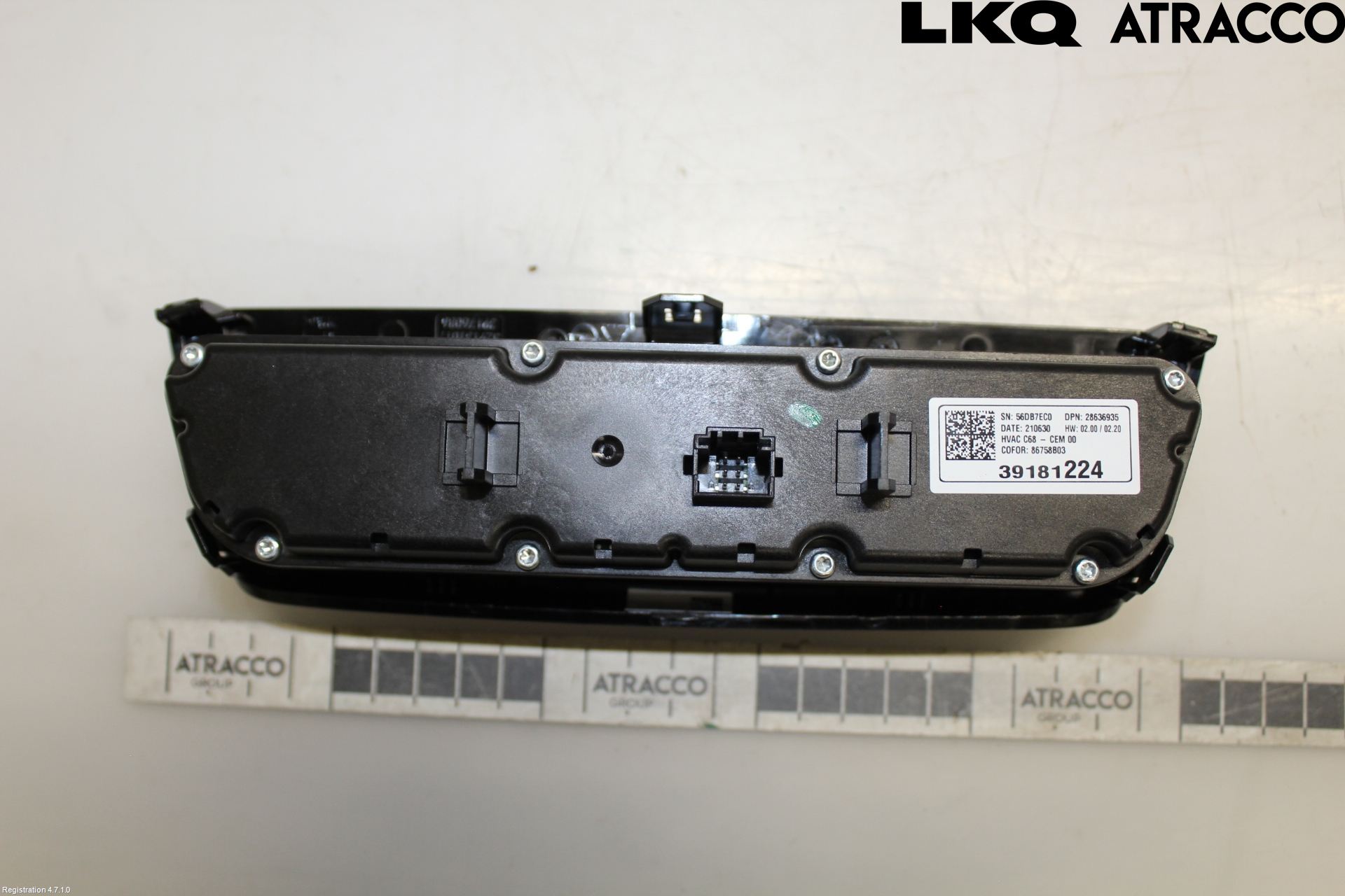 Opel CORSA F, CORSA-E 20- Värmereglage