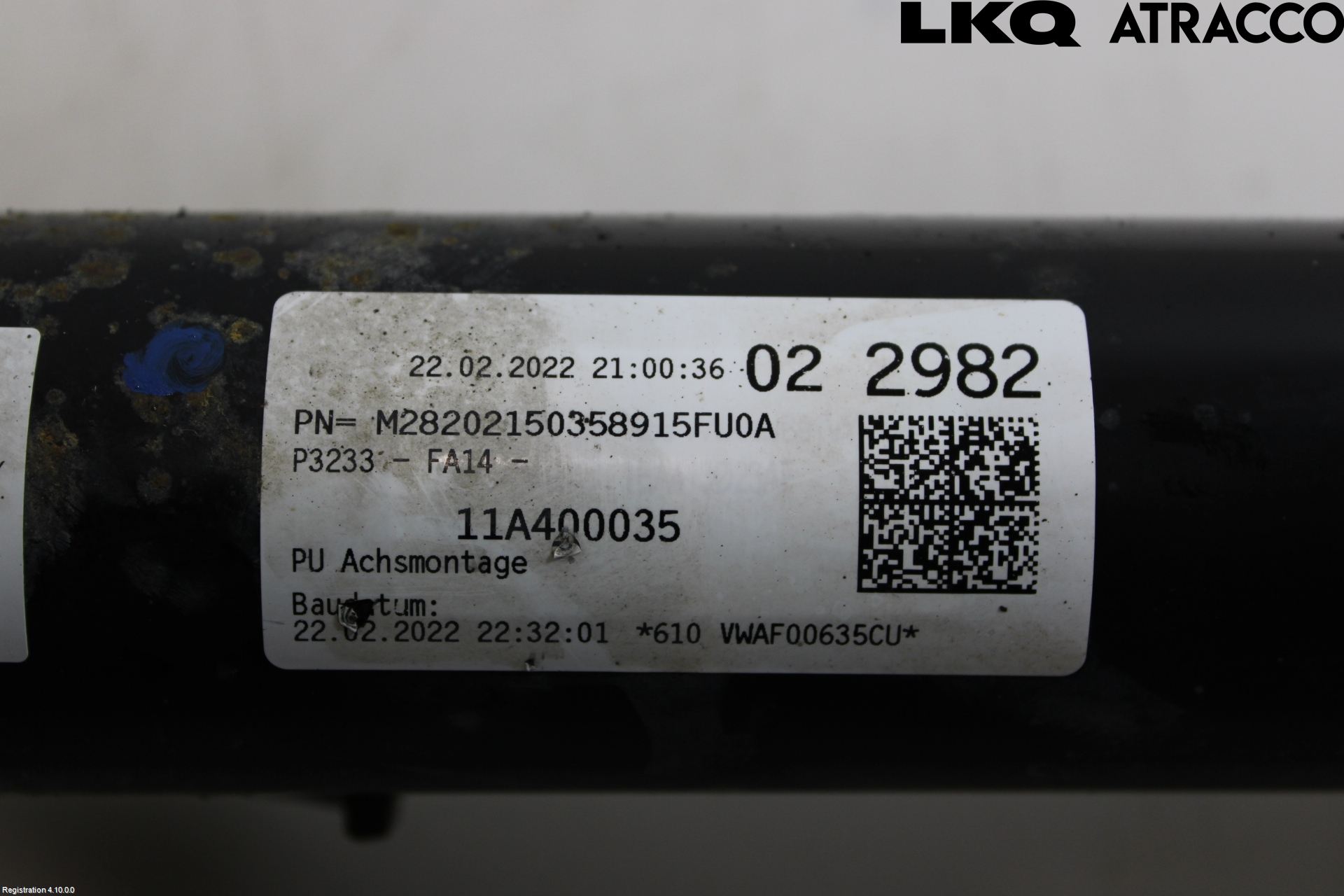 Volkswagen VW ID.4 21- Fjäderben Fram Vänster