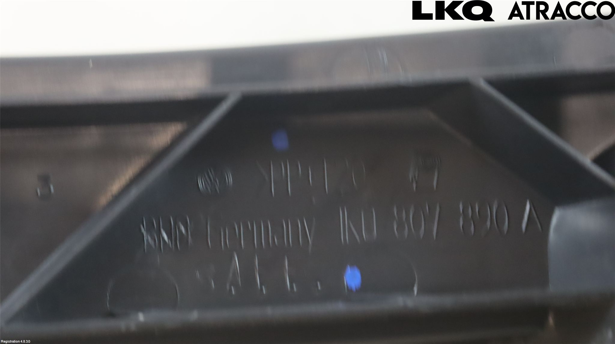Volkswagen VW GOLF V 04-09 Stötfångarfäste Fram Hö