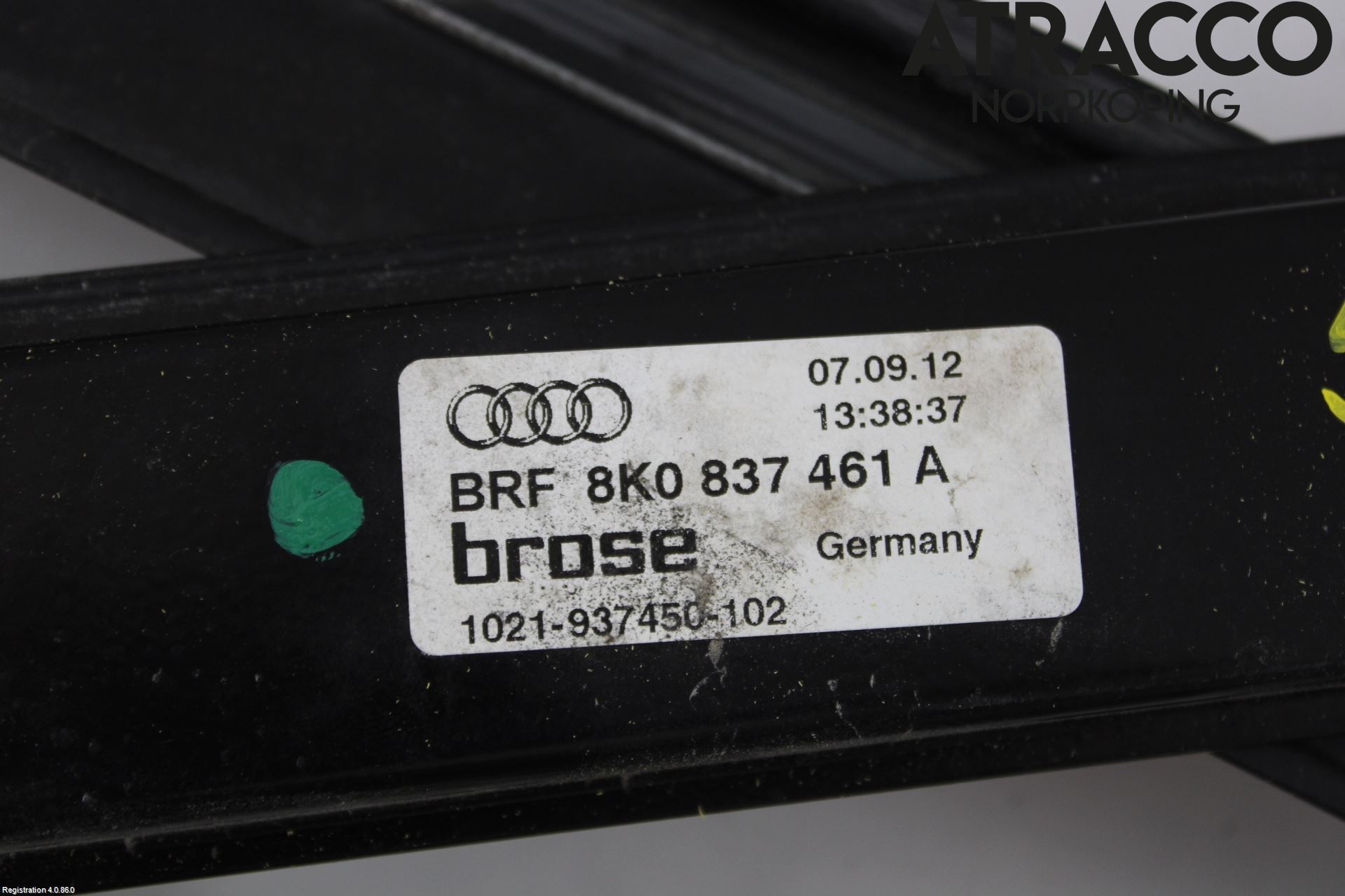 Audi A4 12-15 Fönsterhiss El Kompl