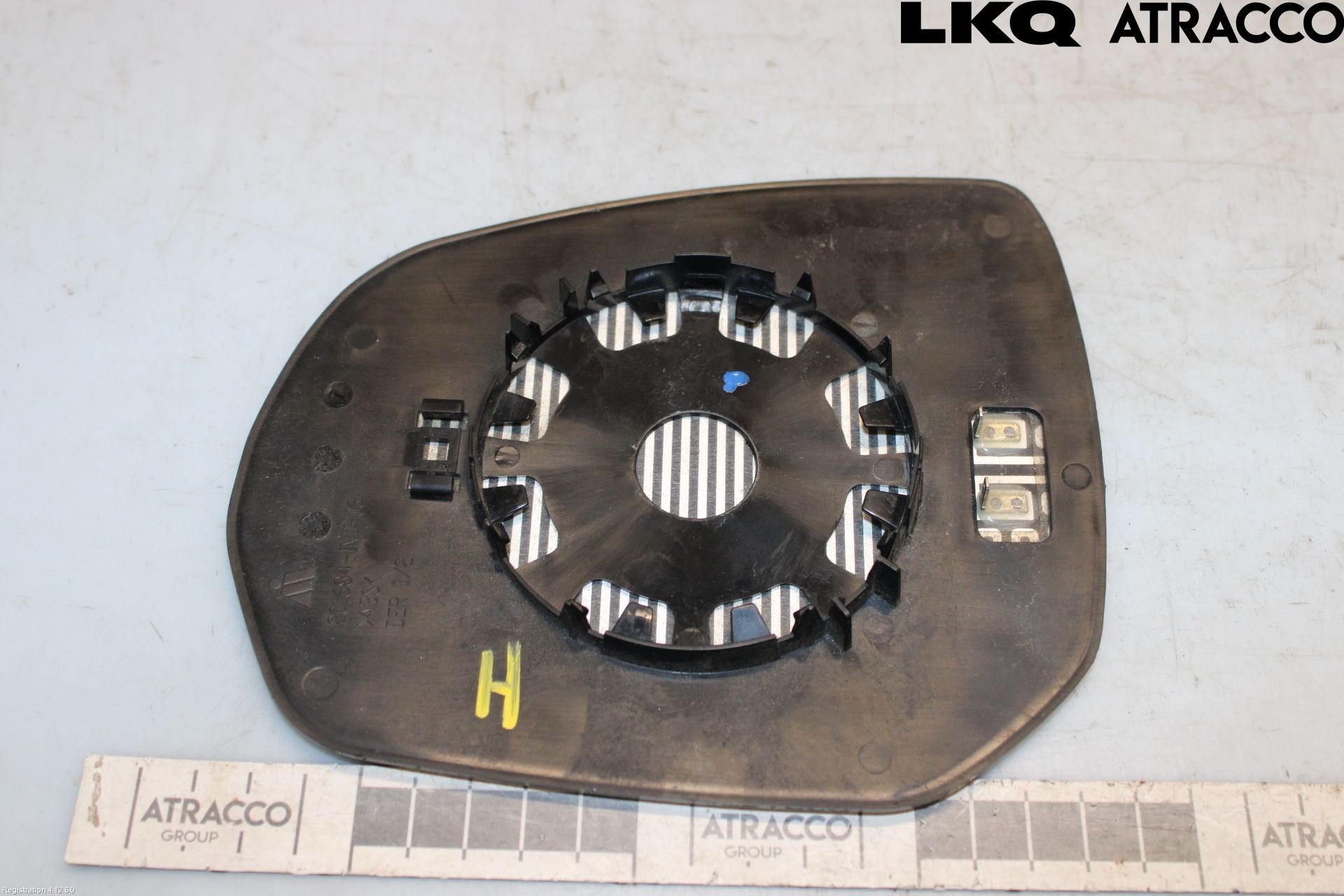 Citroen C4 GRAND PICASSO 07-13 Spegelglas Hö