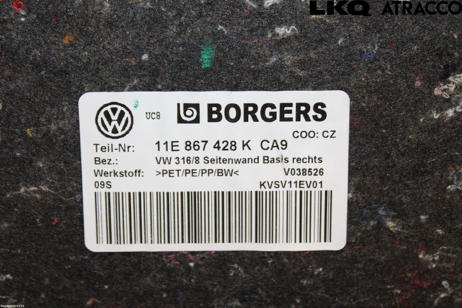 Volkswagen VW ID.4 21- Inredning Sidoklädsel
