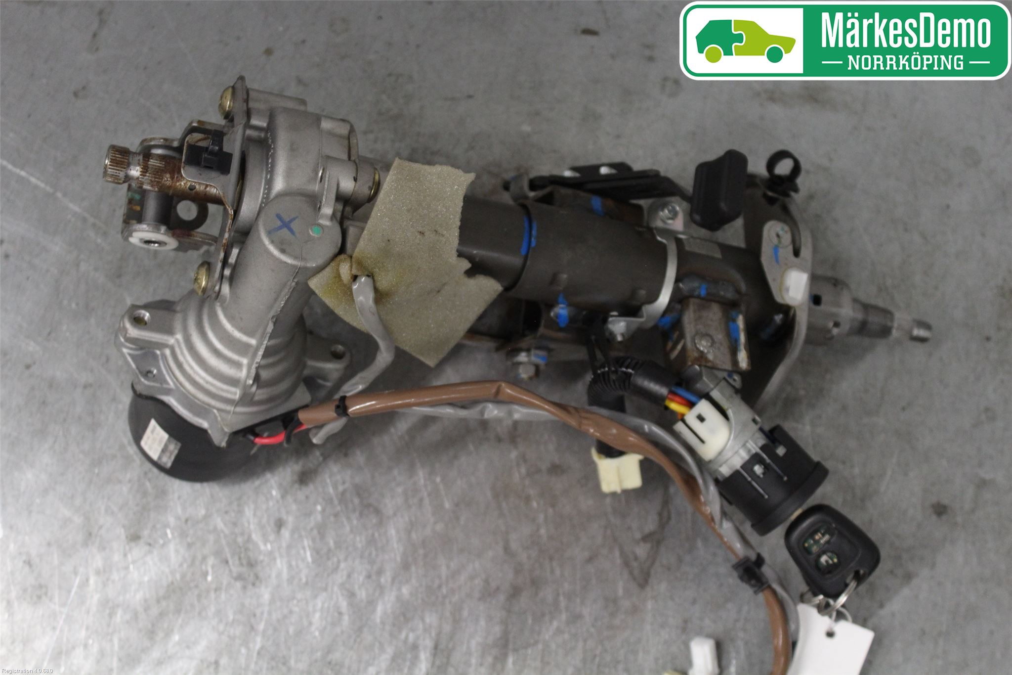 Toyota AYGO 06-14 Rattaxelagg Med Inb Servo
