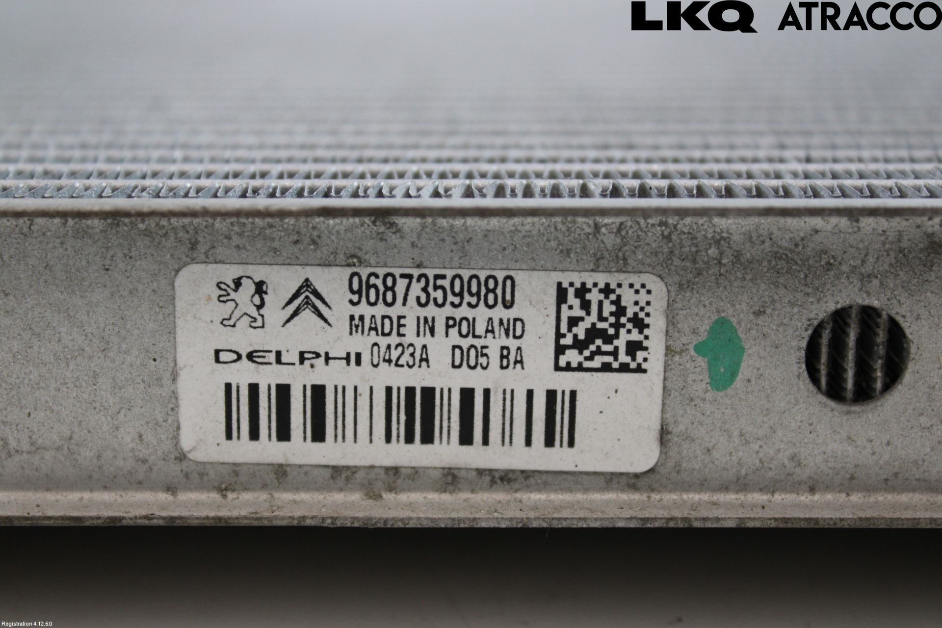 Citroen C5 08-17 Kylare Aut