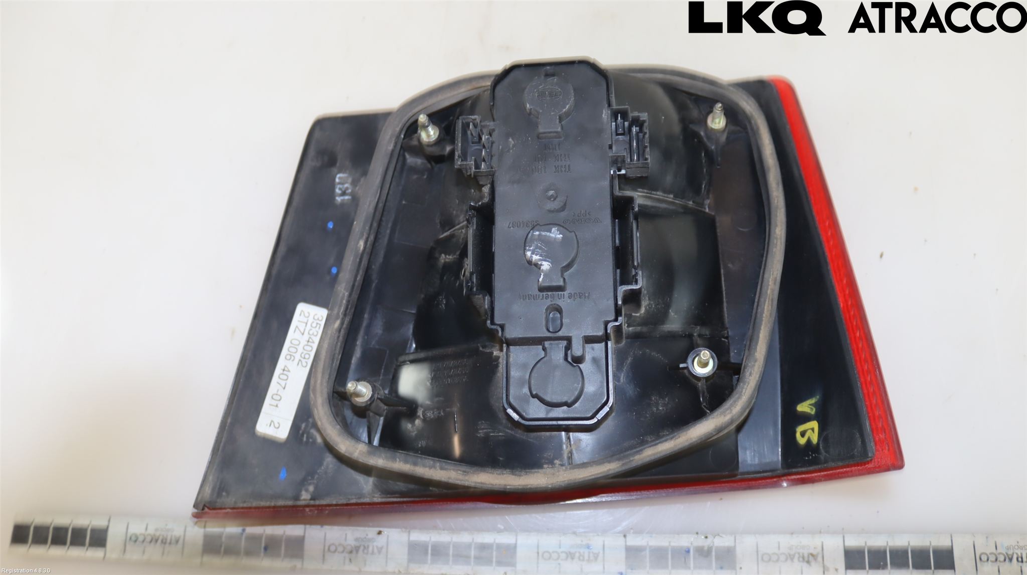 Volvo 940 91-98 Bakljus Lucka Vä