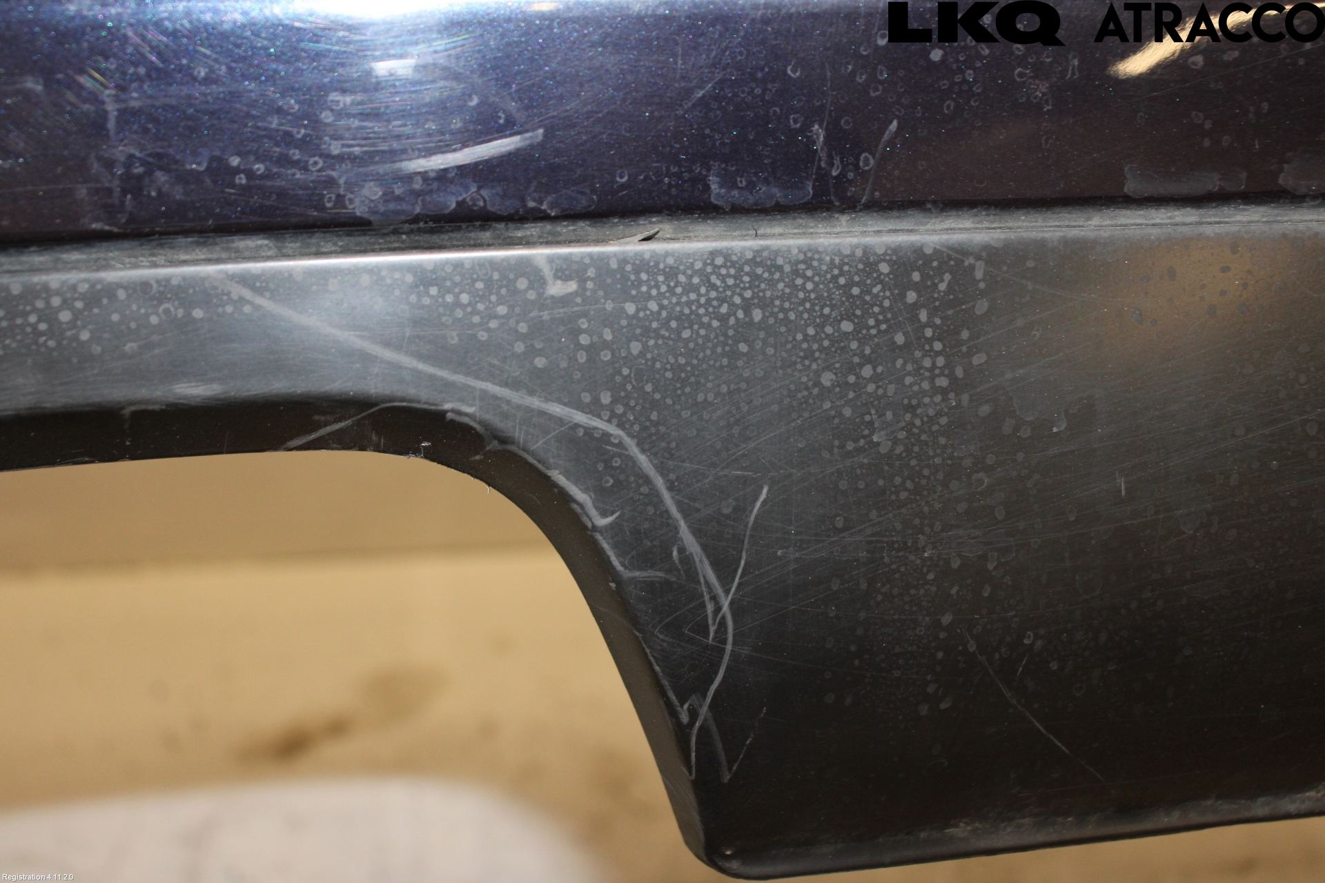 Audi A8/S8 4D 94-02 Stötfångarbeklädnad Bak
