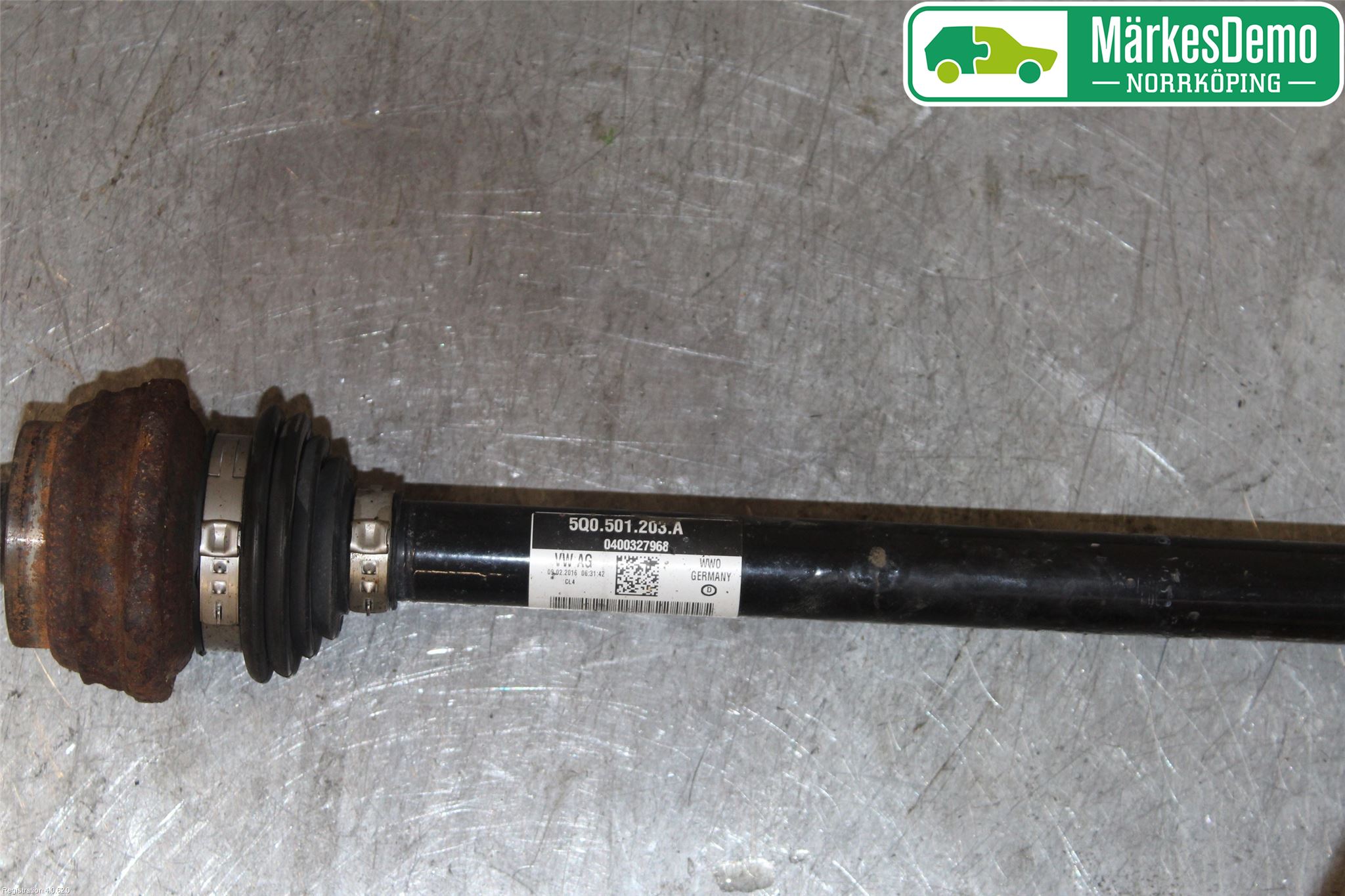 Skoda OCTAVIA (5E) 13-20 Drivaxel Bak Vänster