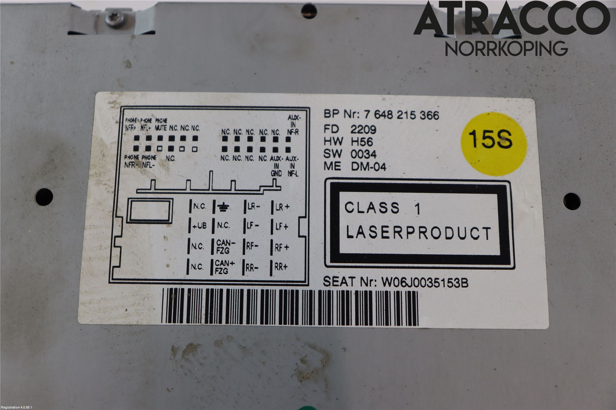 Seat IBIZA IV 08-16 Cd Radio - Multimediapanel