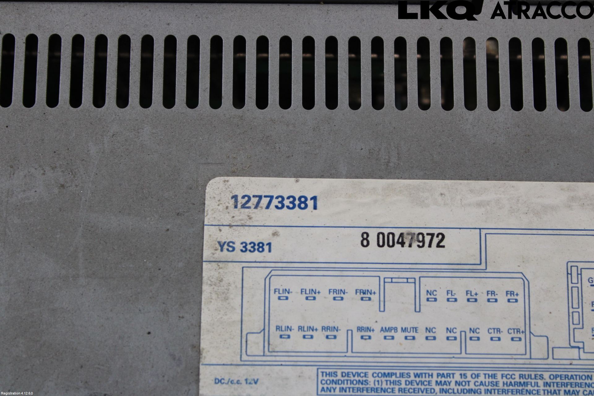Saab 9-3 VER2/VER3 08-15 Radio-Stereo Förstärkare