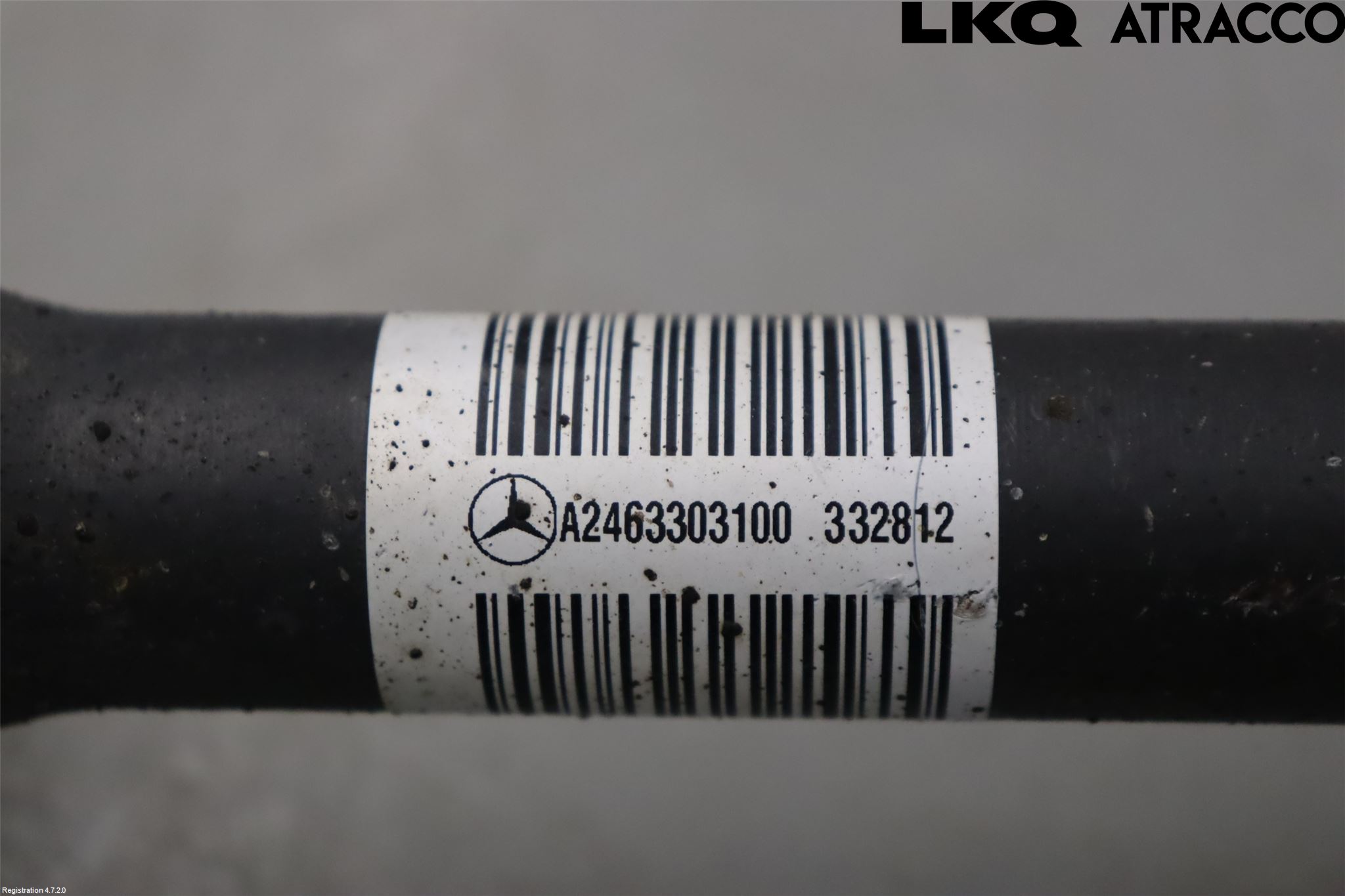 Mercedes-Benz MB B-KLASS (W246/W242) 12-19 Drivaxel Fram Vänster