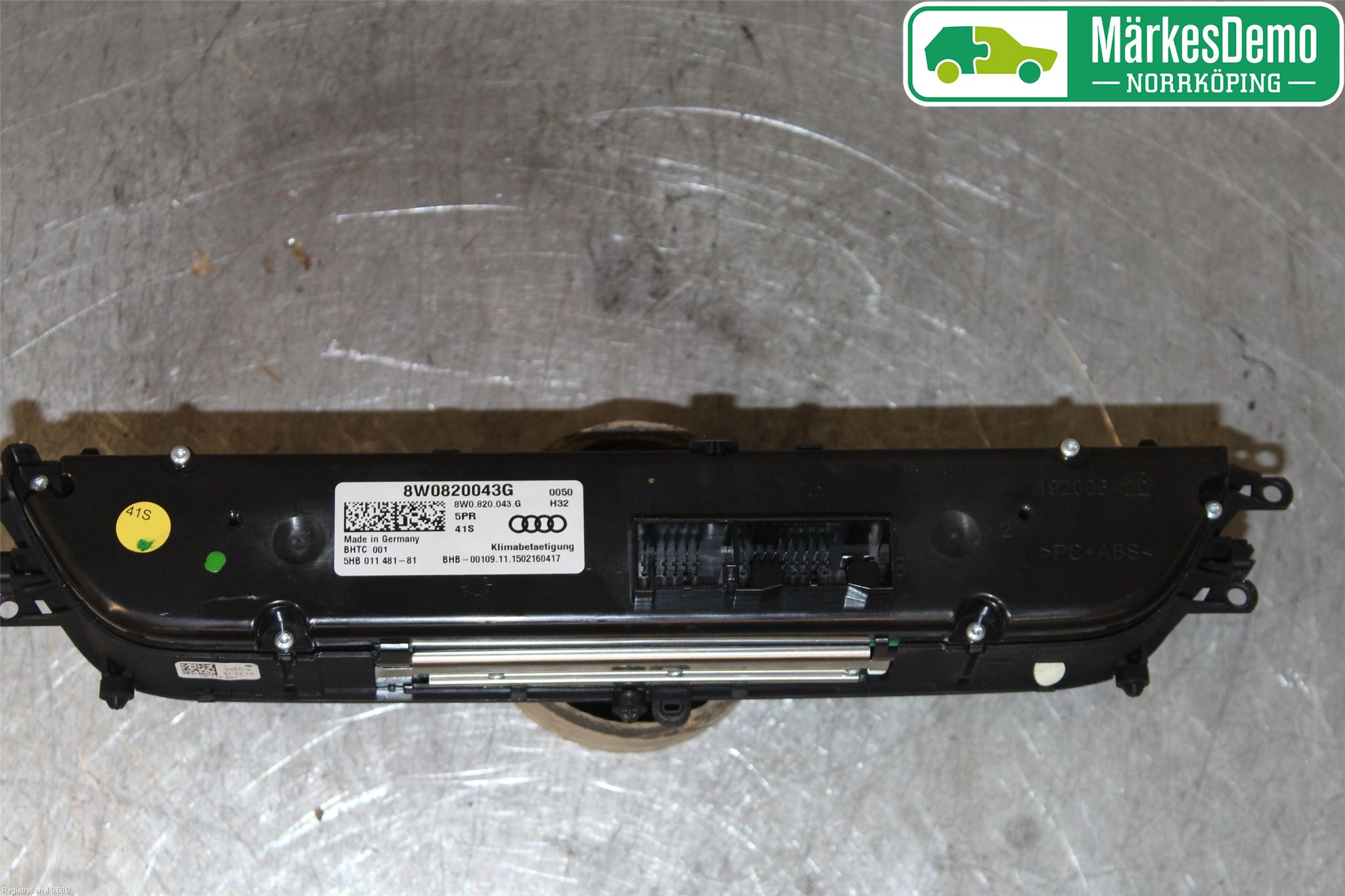 Audi A4/S4 B9 16-19 Värmereglage