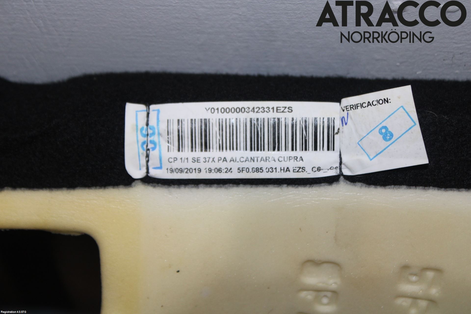 Seat LEON 13-20 Inredning Baksäte