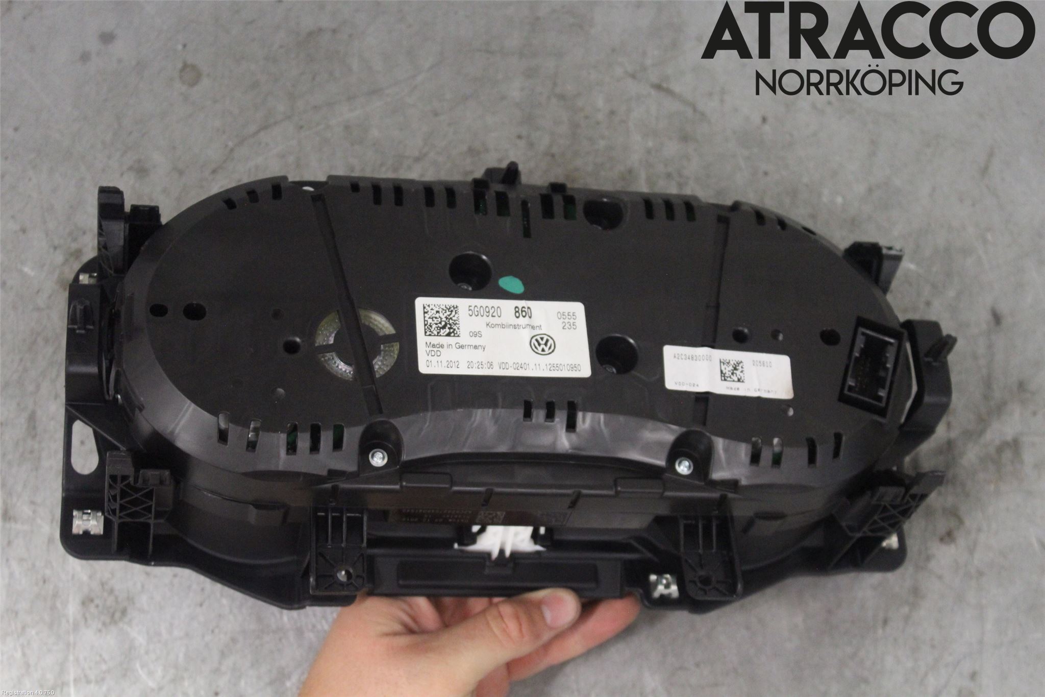 Volkswagen VW GOLF / E-GOLF VII 13-20 Instrument Komb