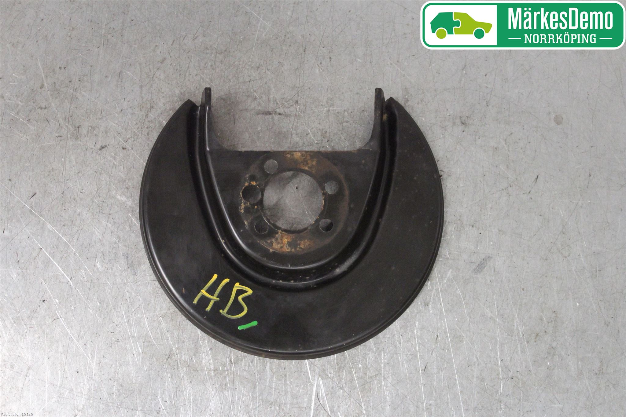 Skoda FABIA 07-14 Bromssköld Bak