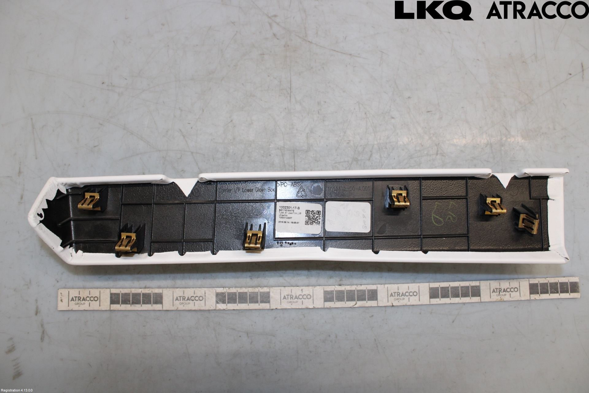 Tesla MODEL X 16- Instrumentbräda Inlägg-Dekorlist