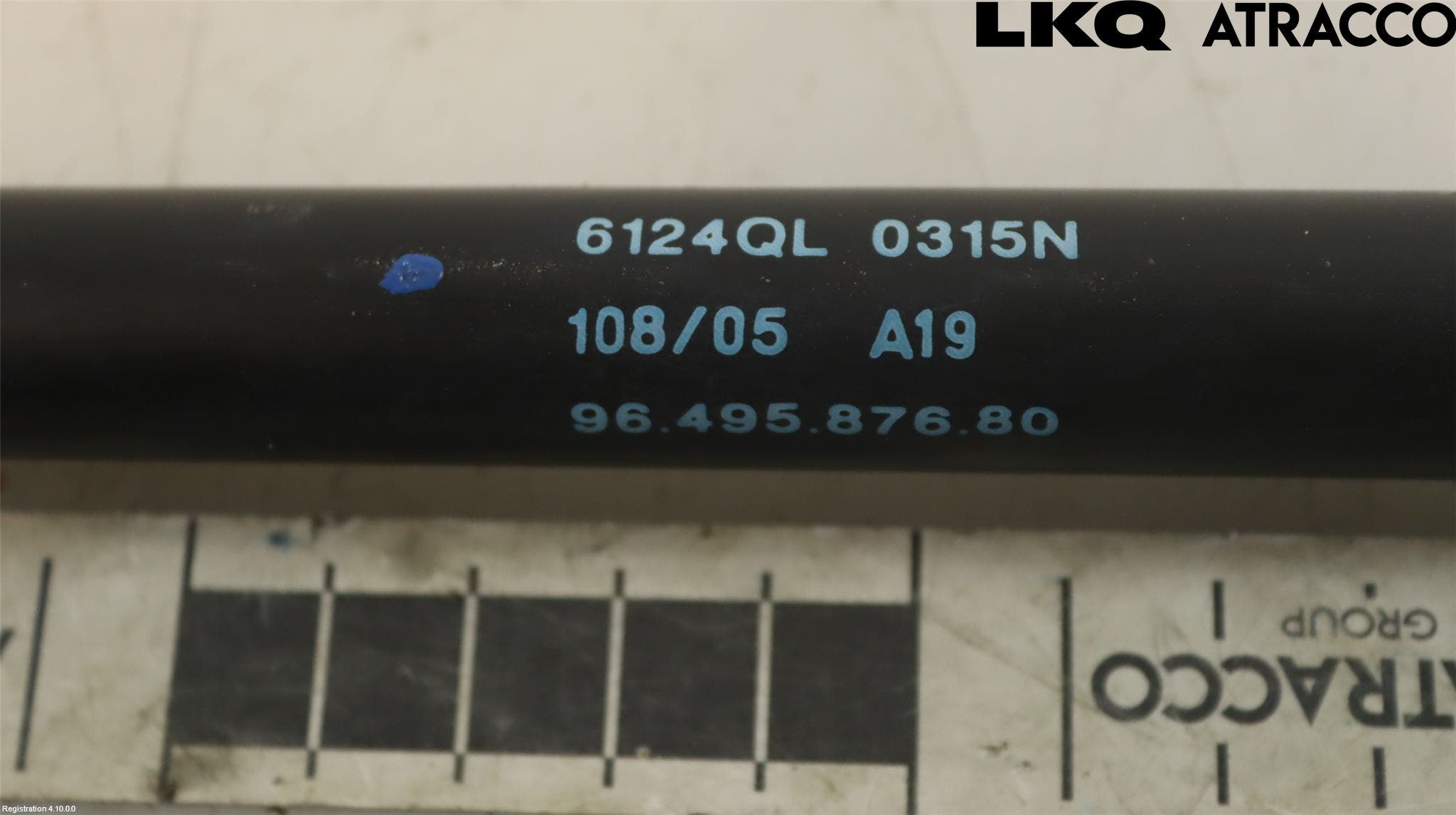 Peugeot 1007 Gasfjäder Baklucka