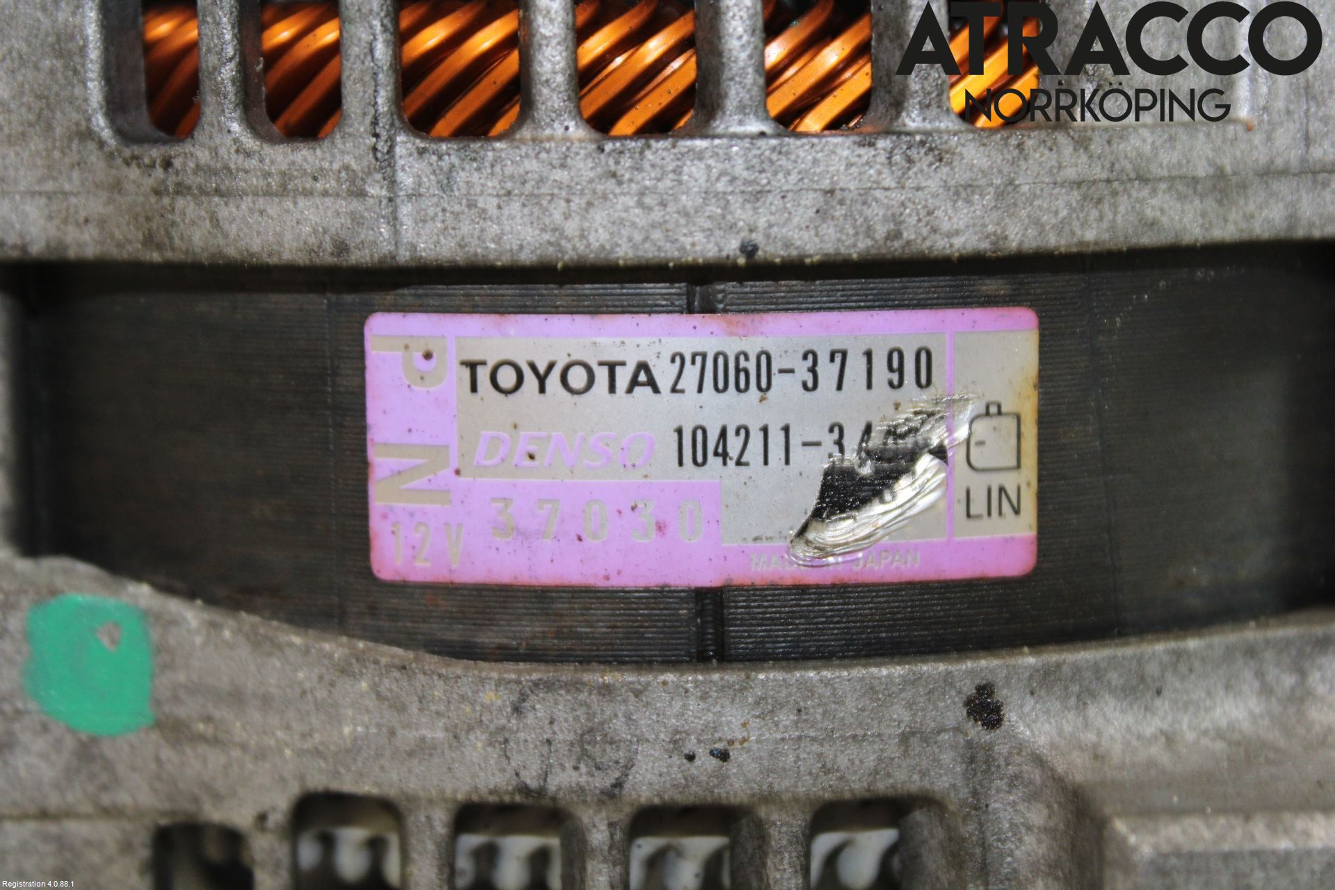 Toyota RAV4 13-18 Generator