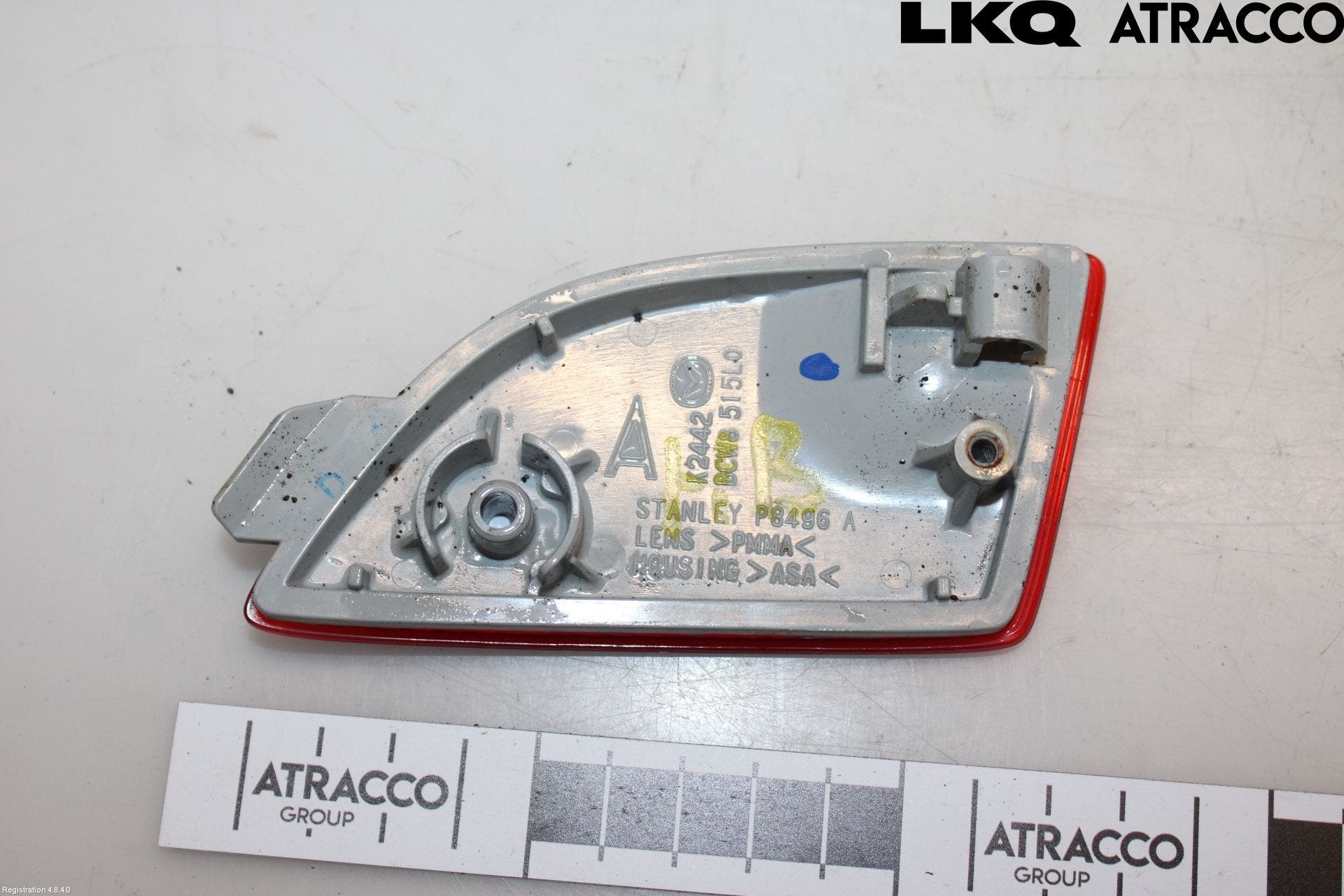 Mazda 3 III 14-19 Dimljus/Reflex Bak