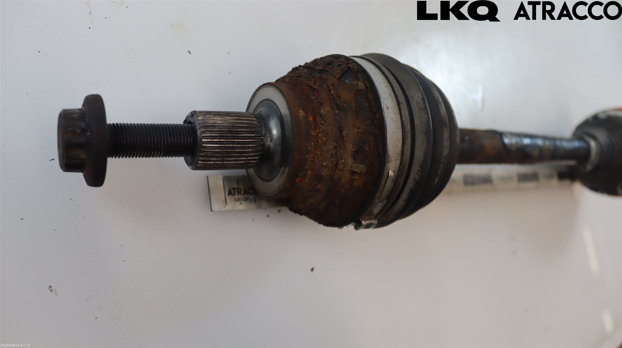 Volkswagen VW GOLF VI 09-13 Drivaxel Fram Vänster