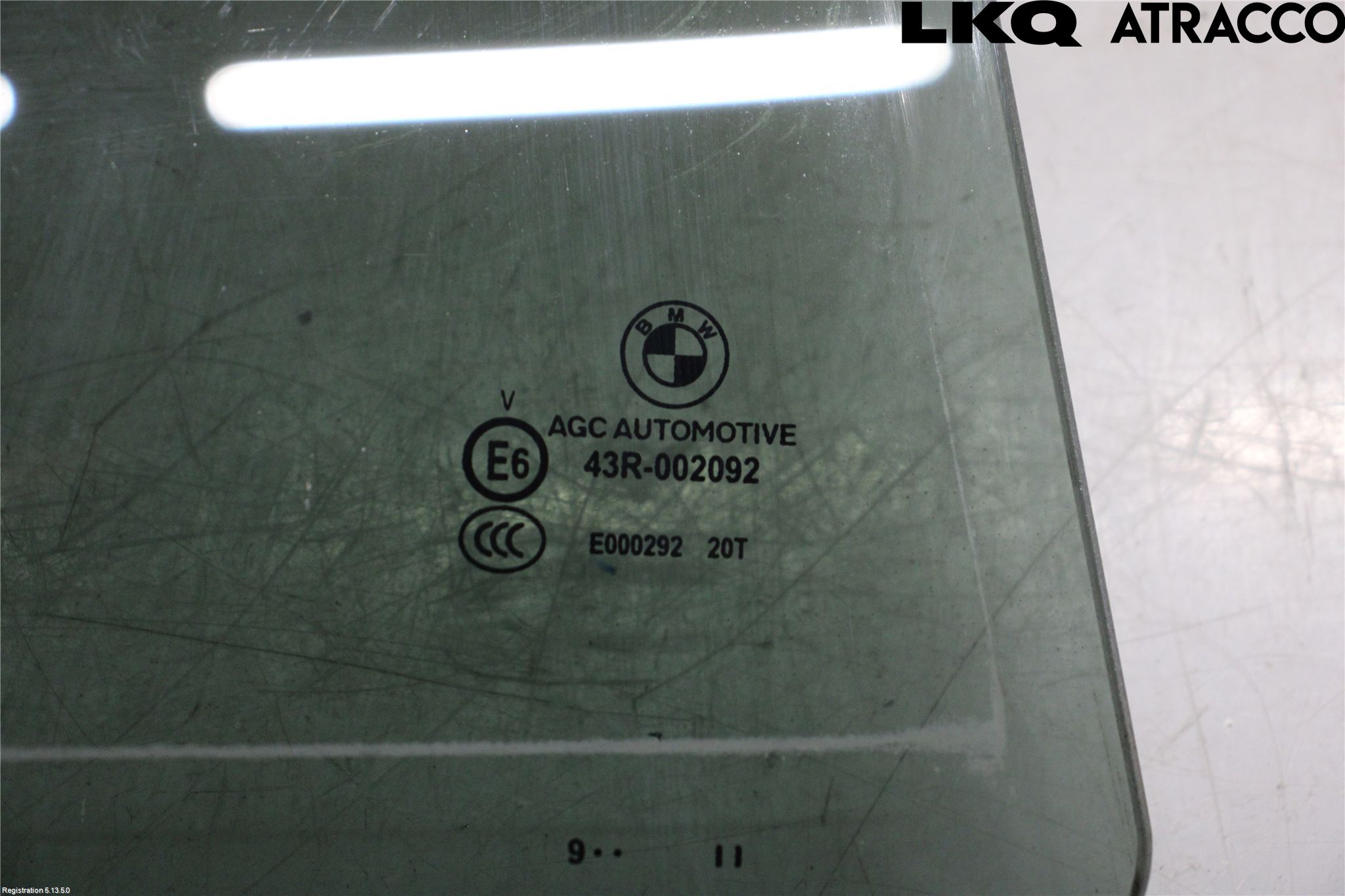 BMW 5 F10/F11/F18 09-17 Dörruta Bak Höger